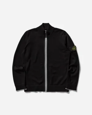 Men's Zip-Up Cardigan Black