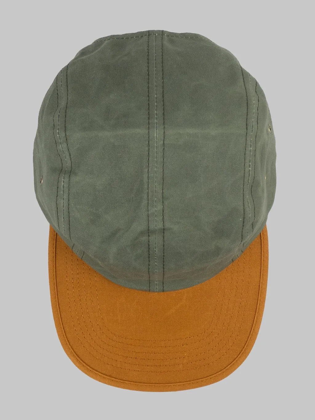 Mighty Shine Parafﬁn OX 4Panel Cap Khaki