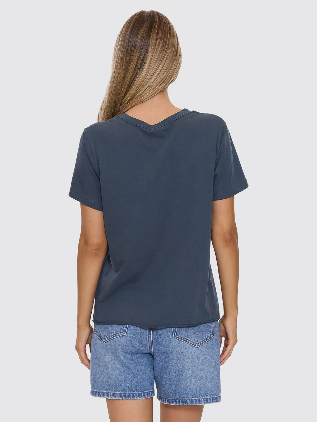 Minimal Thrills Relaxed Tee - Dark Slate