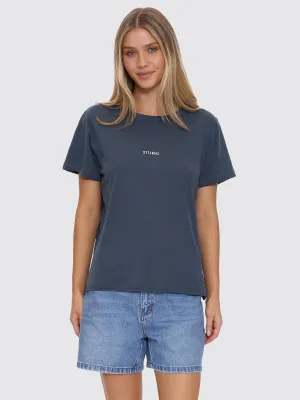Minimal Thrills Relaxed Tee - Dark Slate