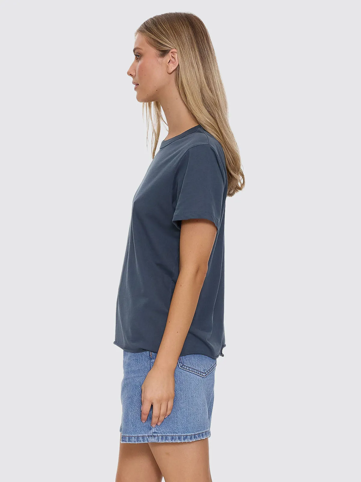 Minimal Thrills Relaxed Tee - Dark Slate