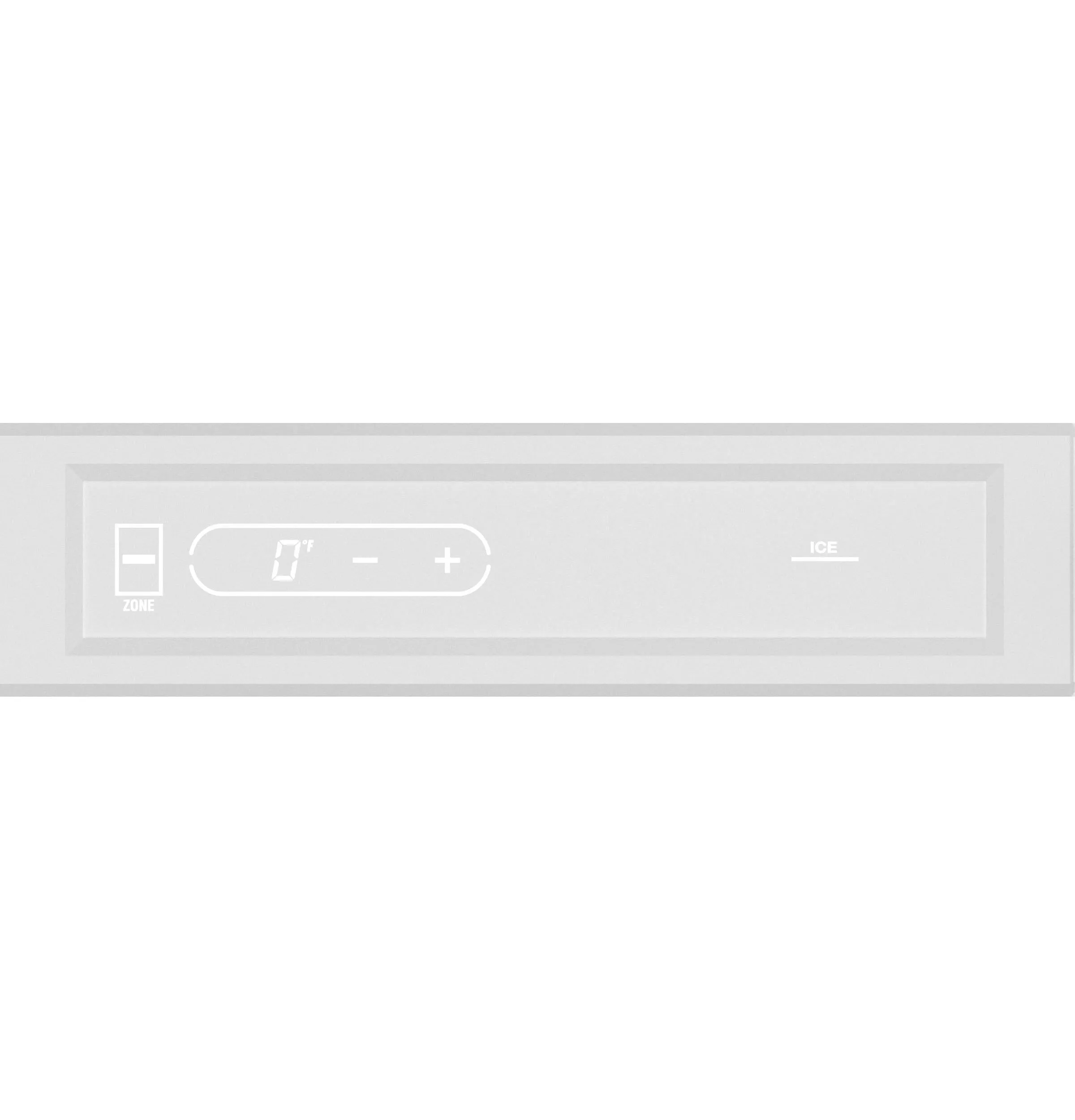 Monogram ZIK303NPPII Monogram 30" Integrated Glass-Door Refrigerator For Single Or Dual Installation