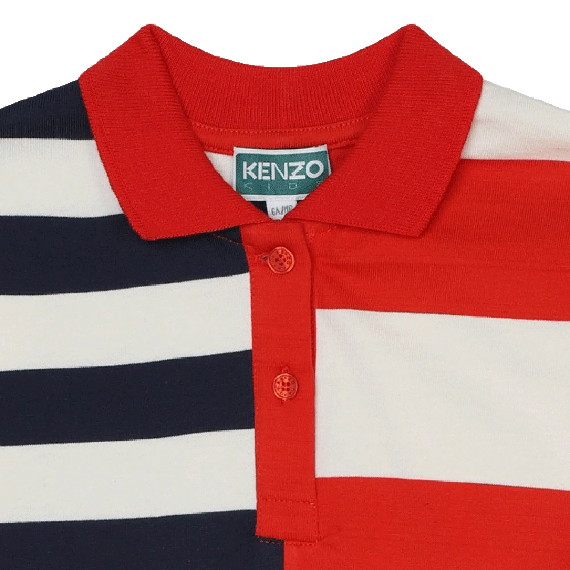 Multicolor Cotton Polo Dress