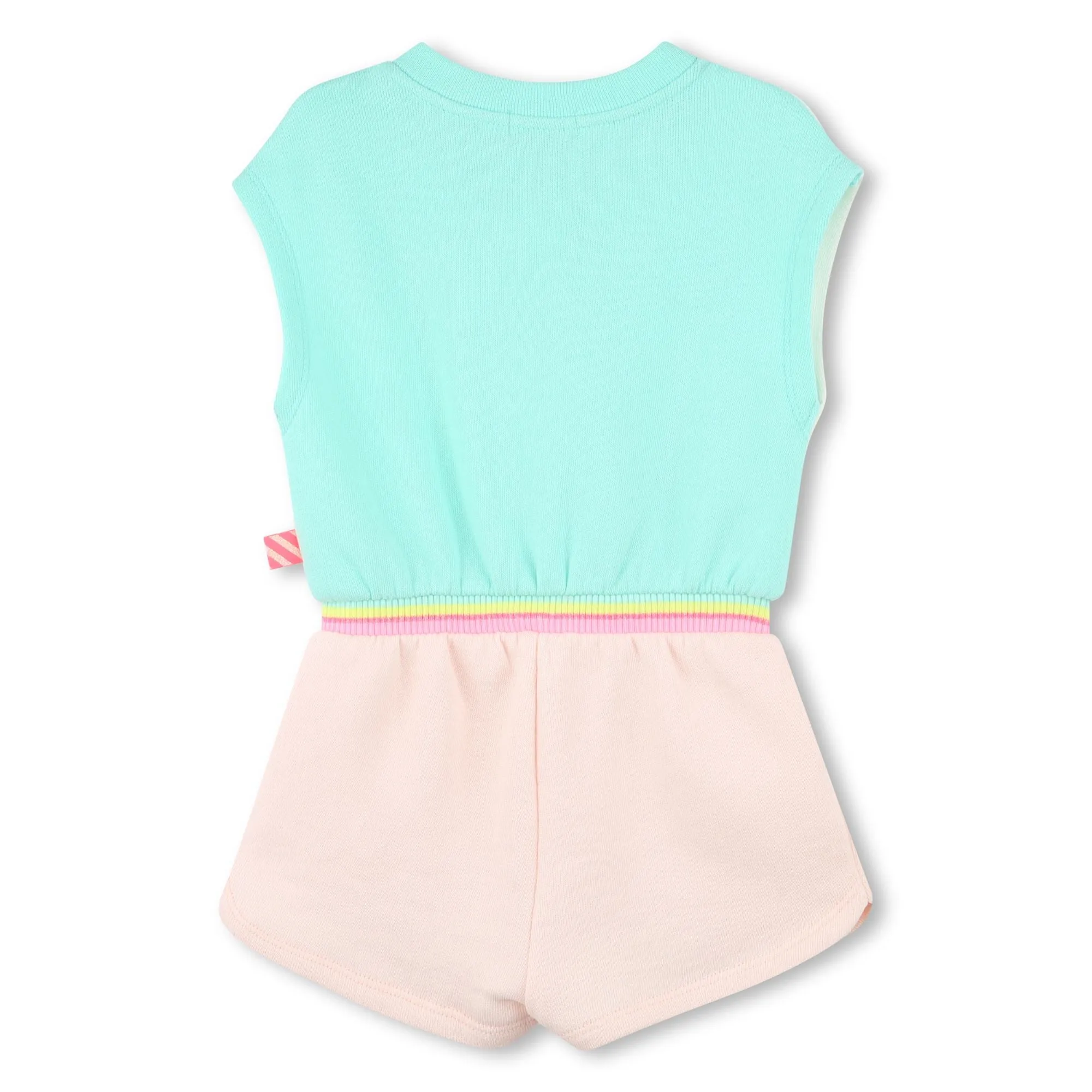 Multicolor Short Cotton Romper