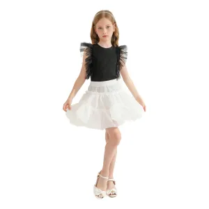 Multicolor Siena Ruffle Skirt Outfit