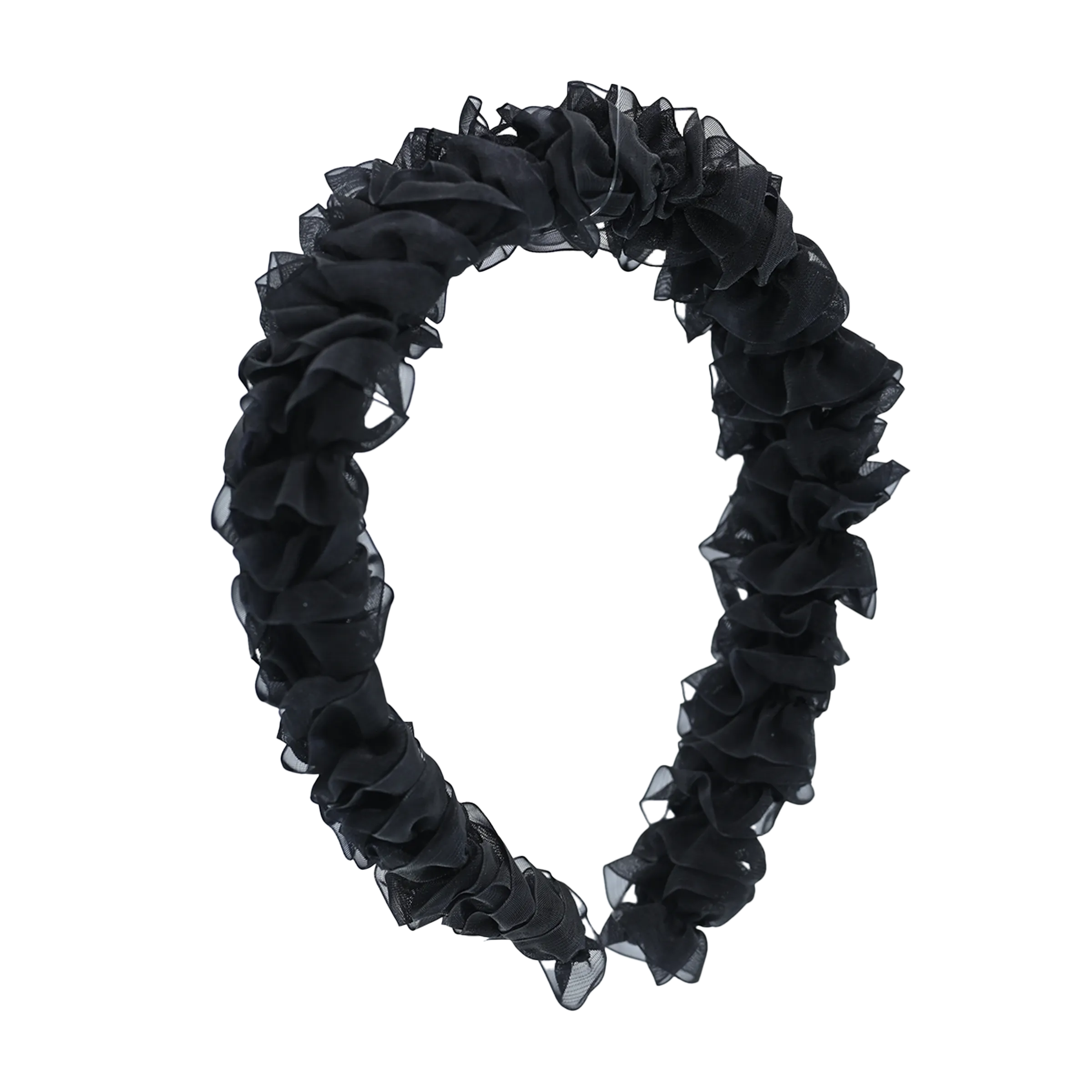 Multicolored Tulle Ruffle Headband