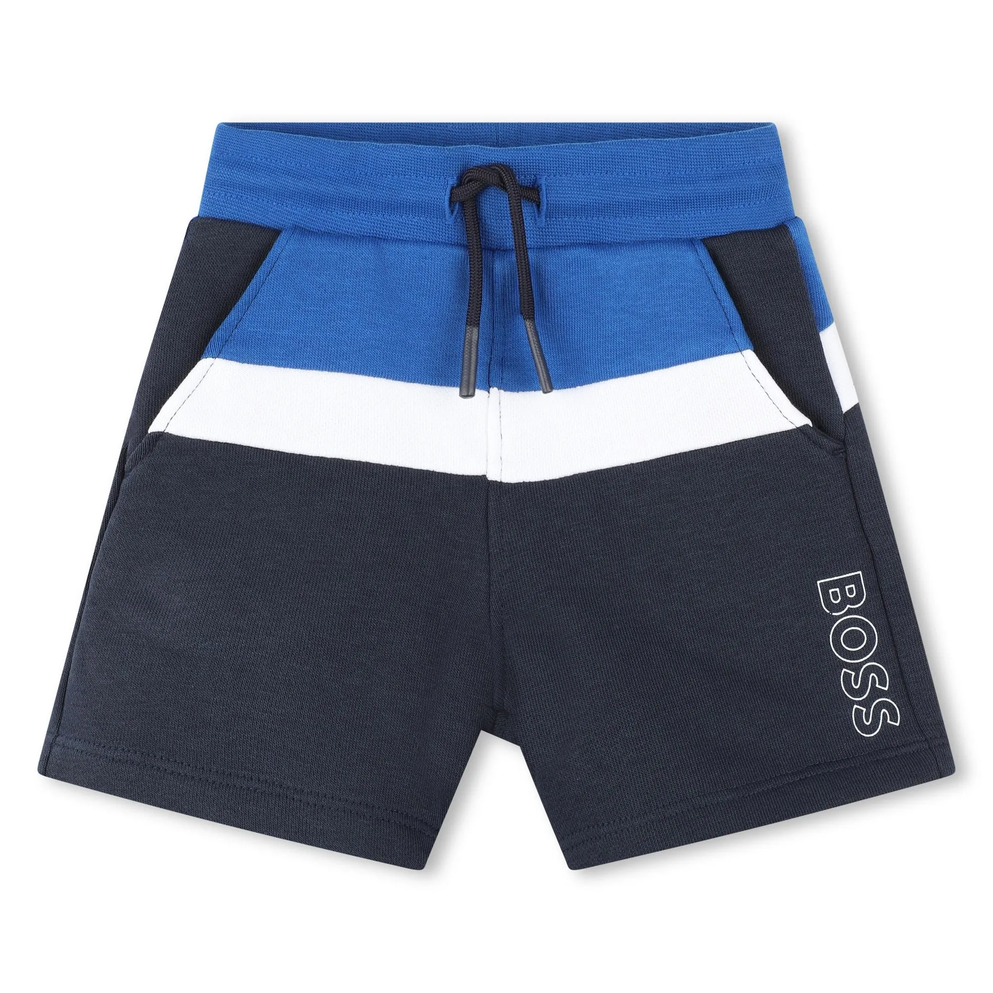 Navy Logo Shorts