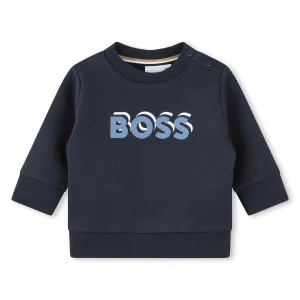 Navy Logo Sweatshirt