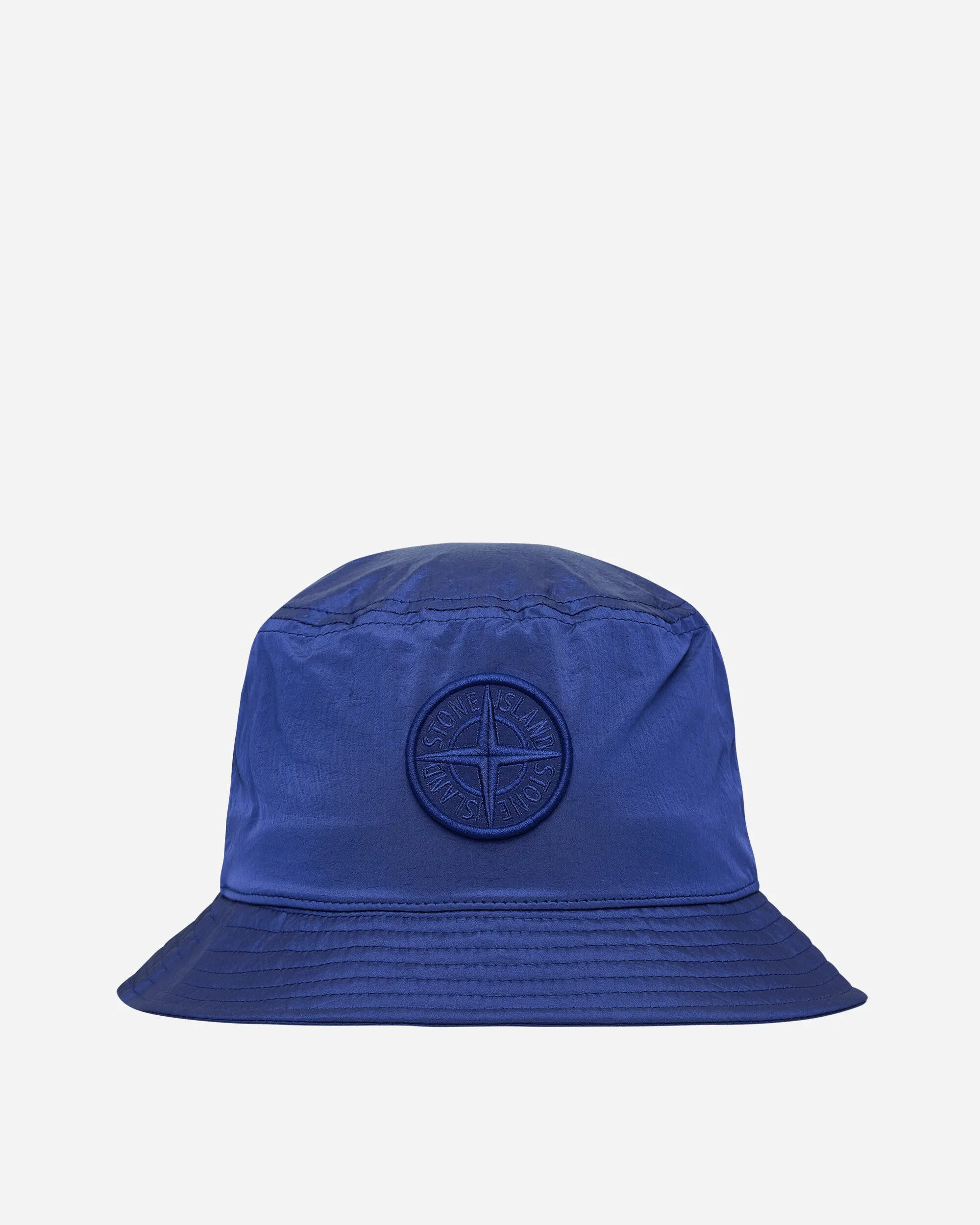 Nylon Metal Bucket Hat Bright Blue