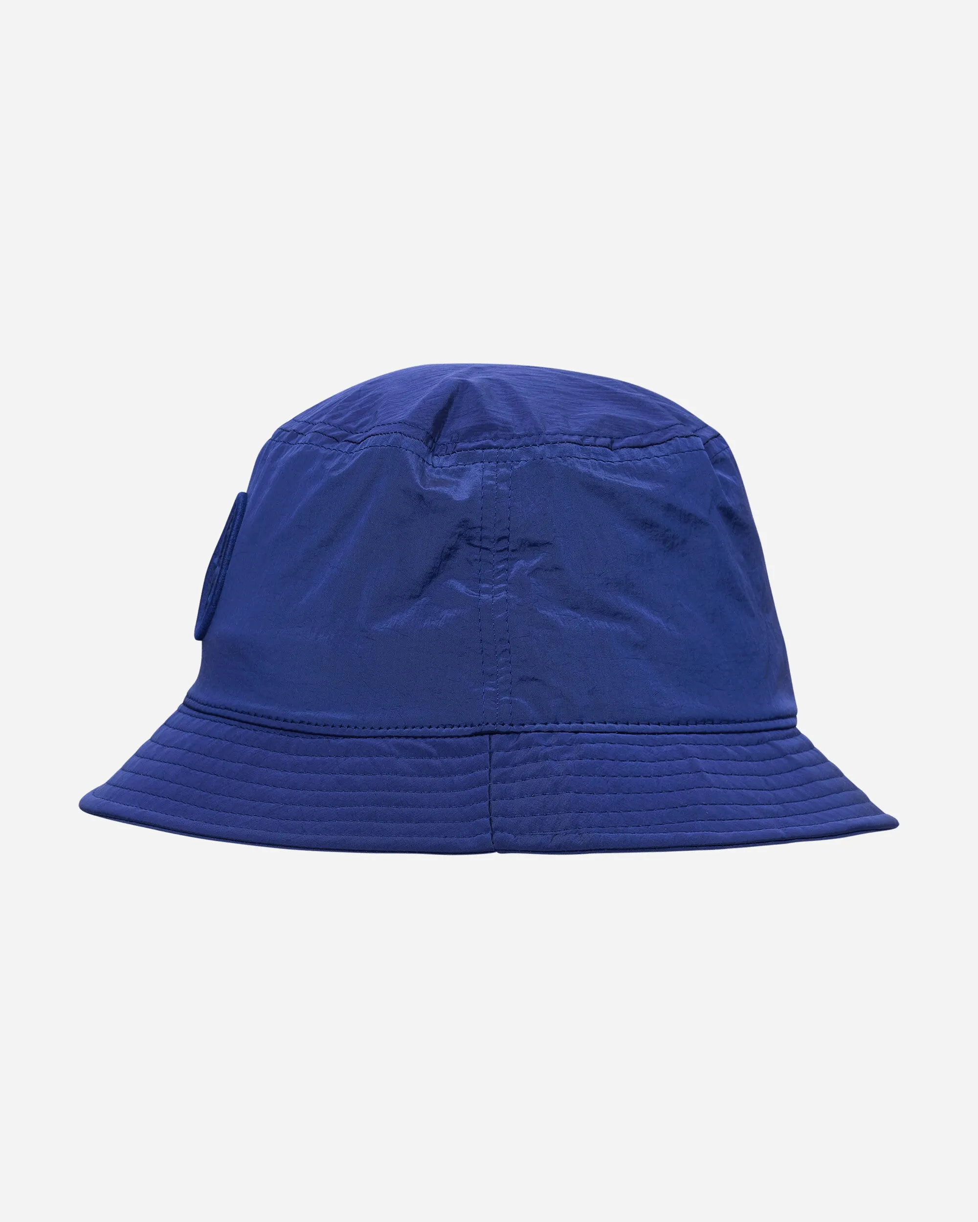 Nylon Metal Bucket Hat Bright Blue