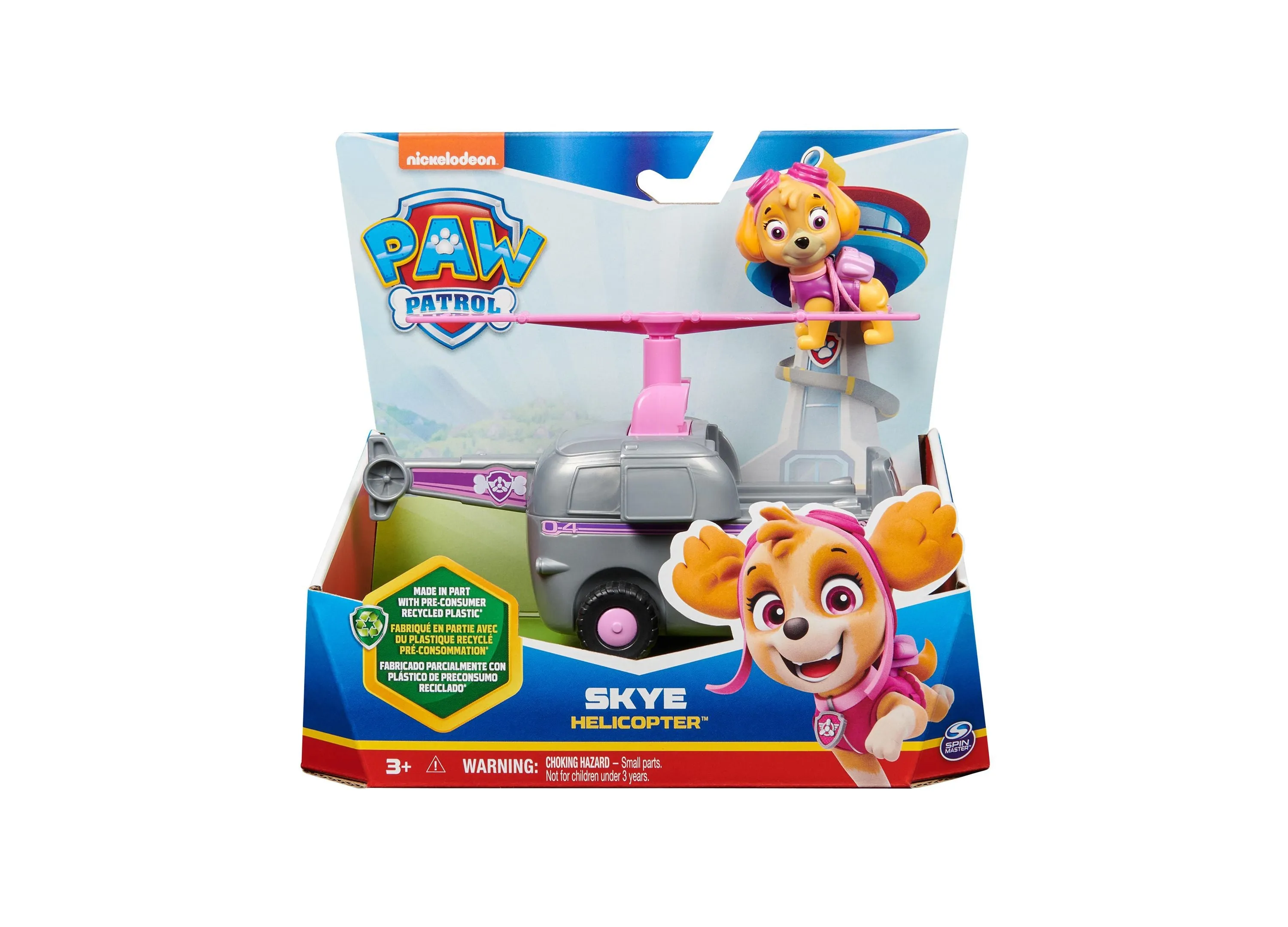 Paw Patrol Skye's Helicopter Toy Vehicle with Action Figure