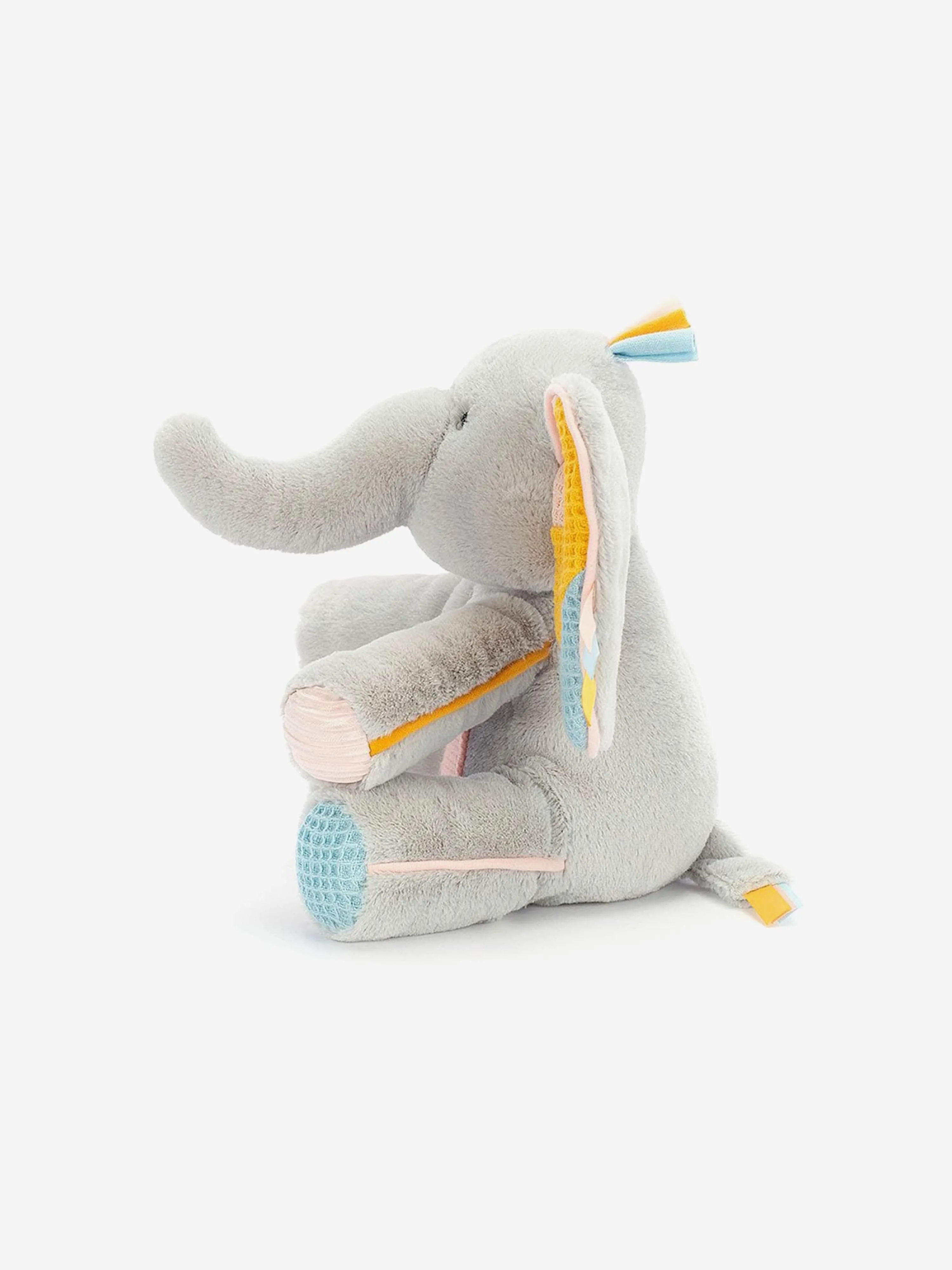 Peek-a-Boo Elly Activity Toy in Grey (23cm)