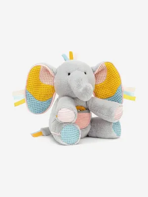 Peek-a-Boo Elly Activity Toy in Grey (23cm)