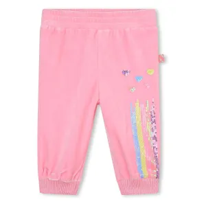 Pink Rainbow Side Stripe Sweatpants