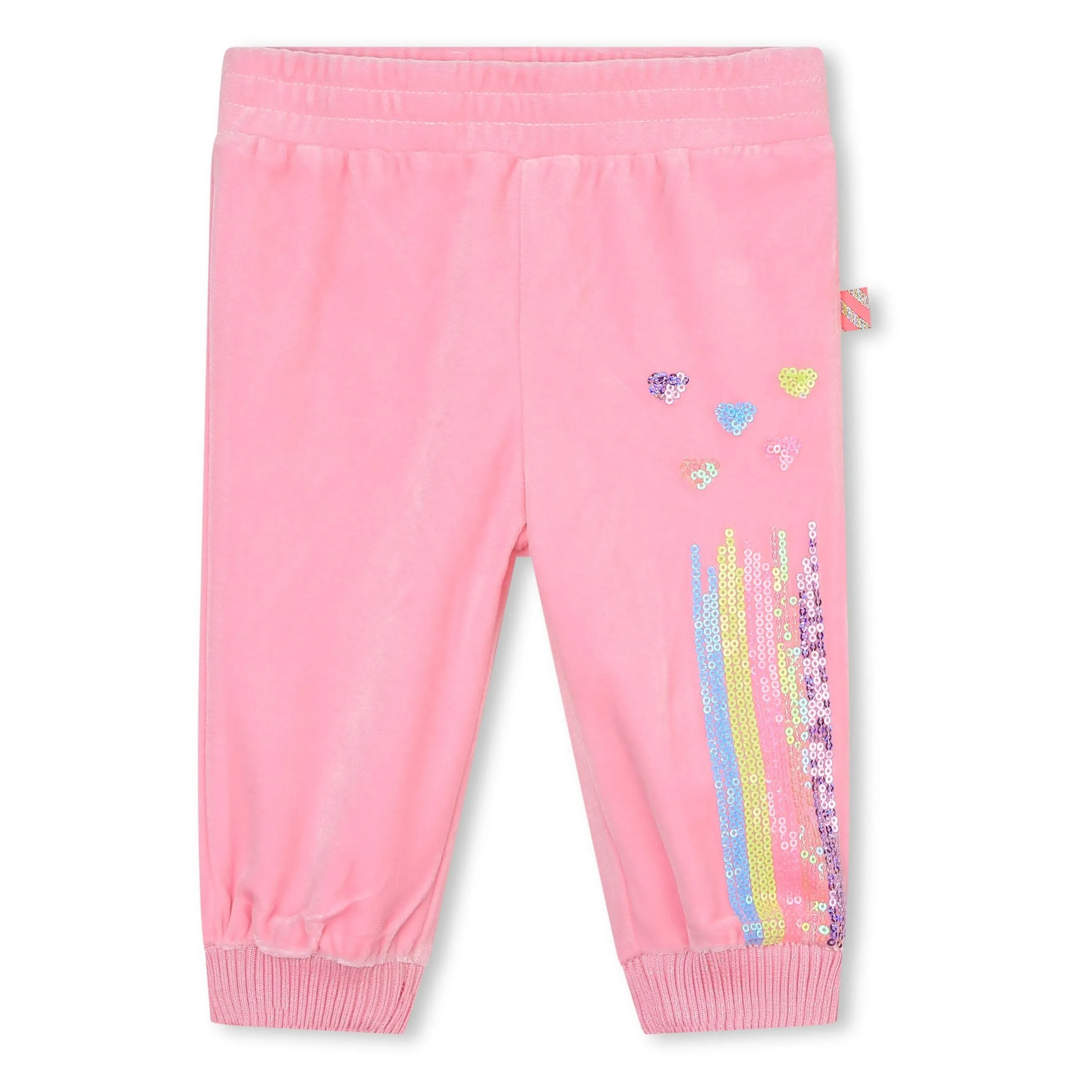 Pink Rainbow Side Stripe Sweatpants