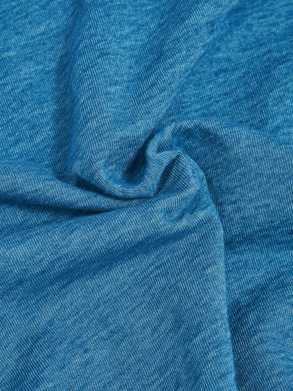 Pure Blue Japan LS5011-GRE Greencast Indigo Dyed Long Sleeve T-Shirt