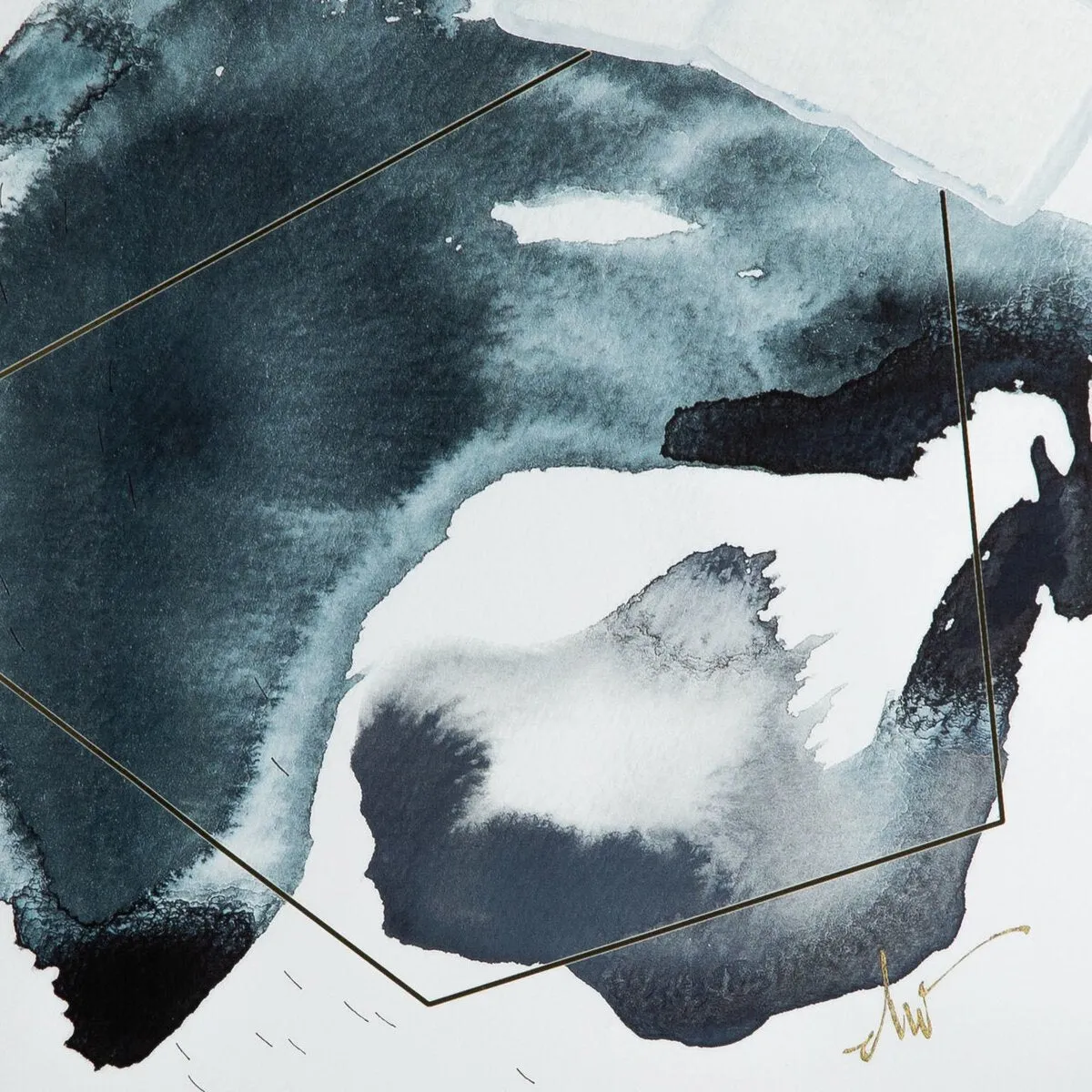"How You To Me. #3." By Beth Winterburn - 48"X48"