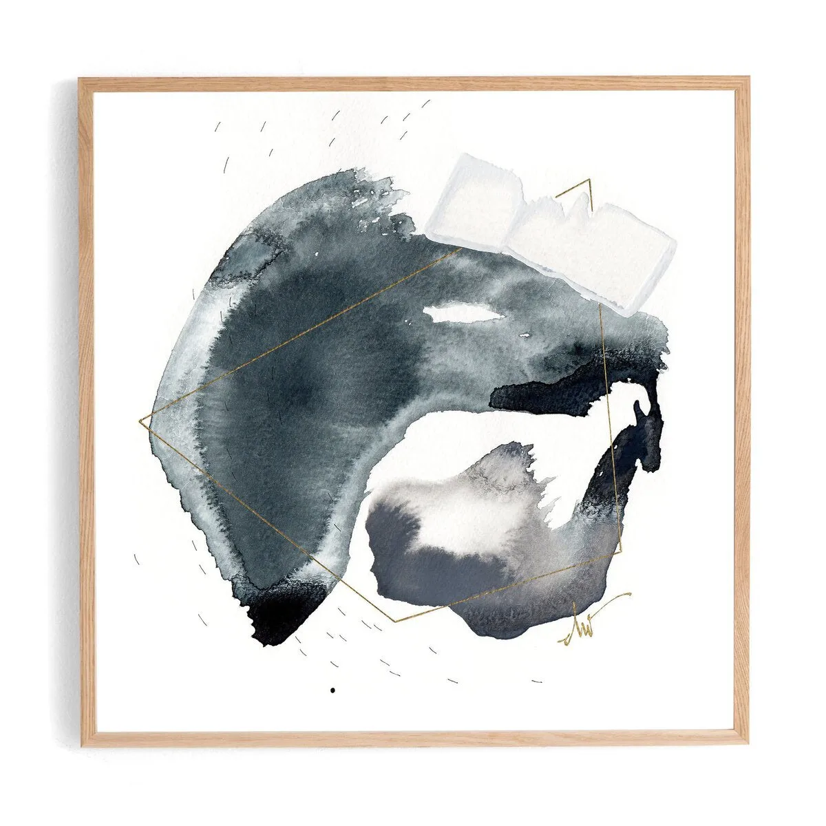 "How You To Me. #3." By Beth Winterburn - 48"X48"
