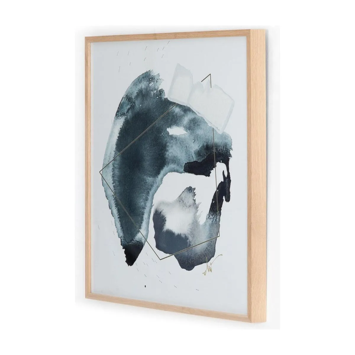 "How You To Me. #3." By Beth Winterburn - 48"X48"