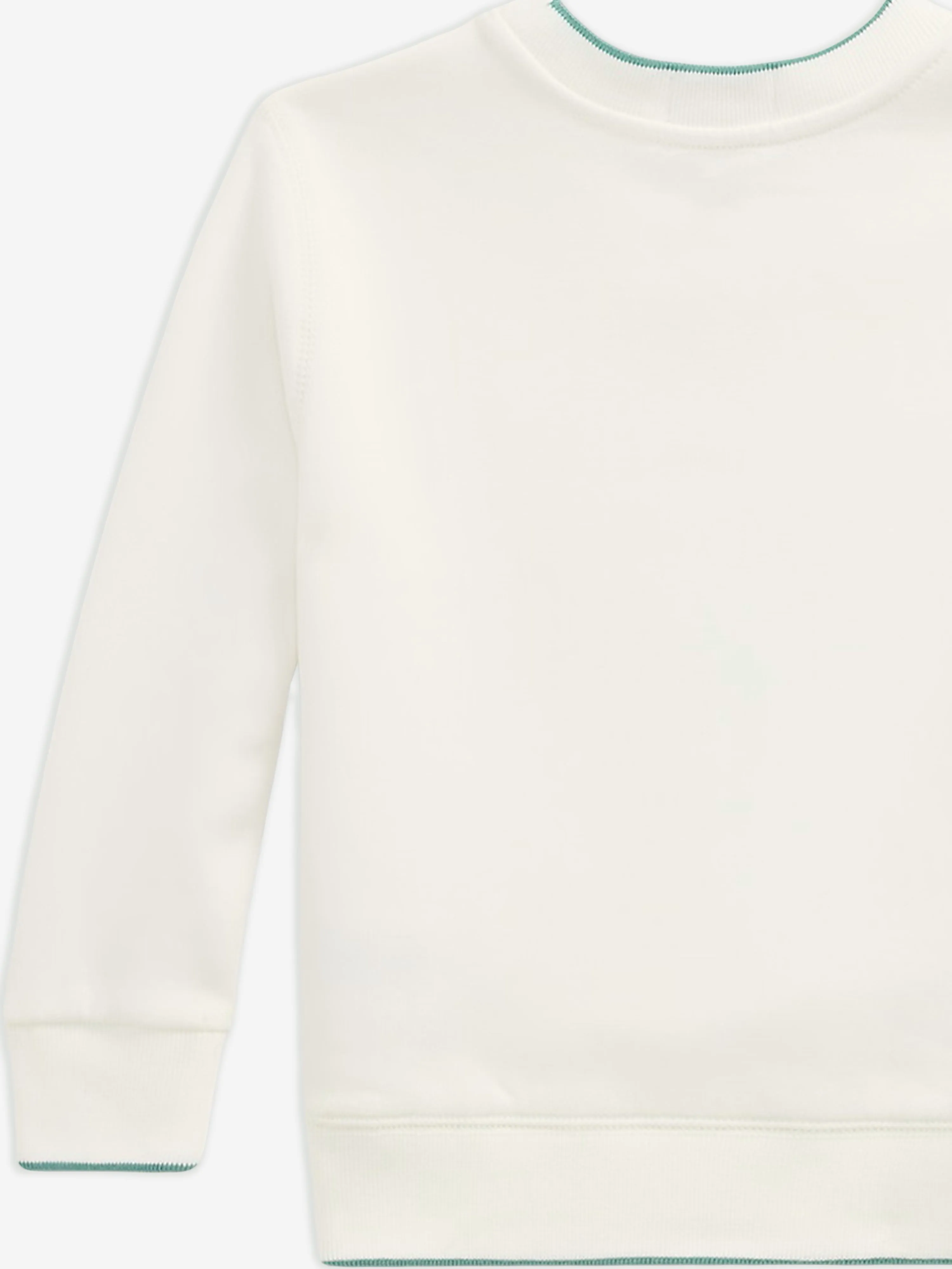 Ralph Lauren Boys Polo Bear Sweatshirt in Ivory
