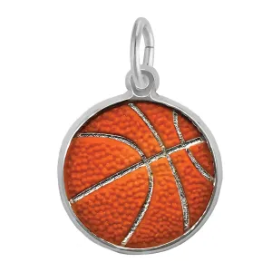 Rembrandt Charms - Painted Basketball Charm – 1106-001