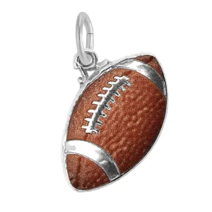 Rembrandt Charms - Painted Football Charm – 1110-001