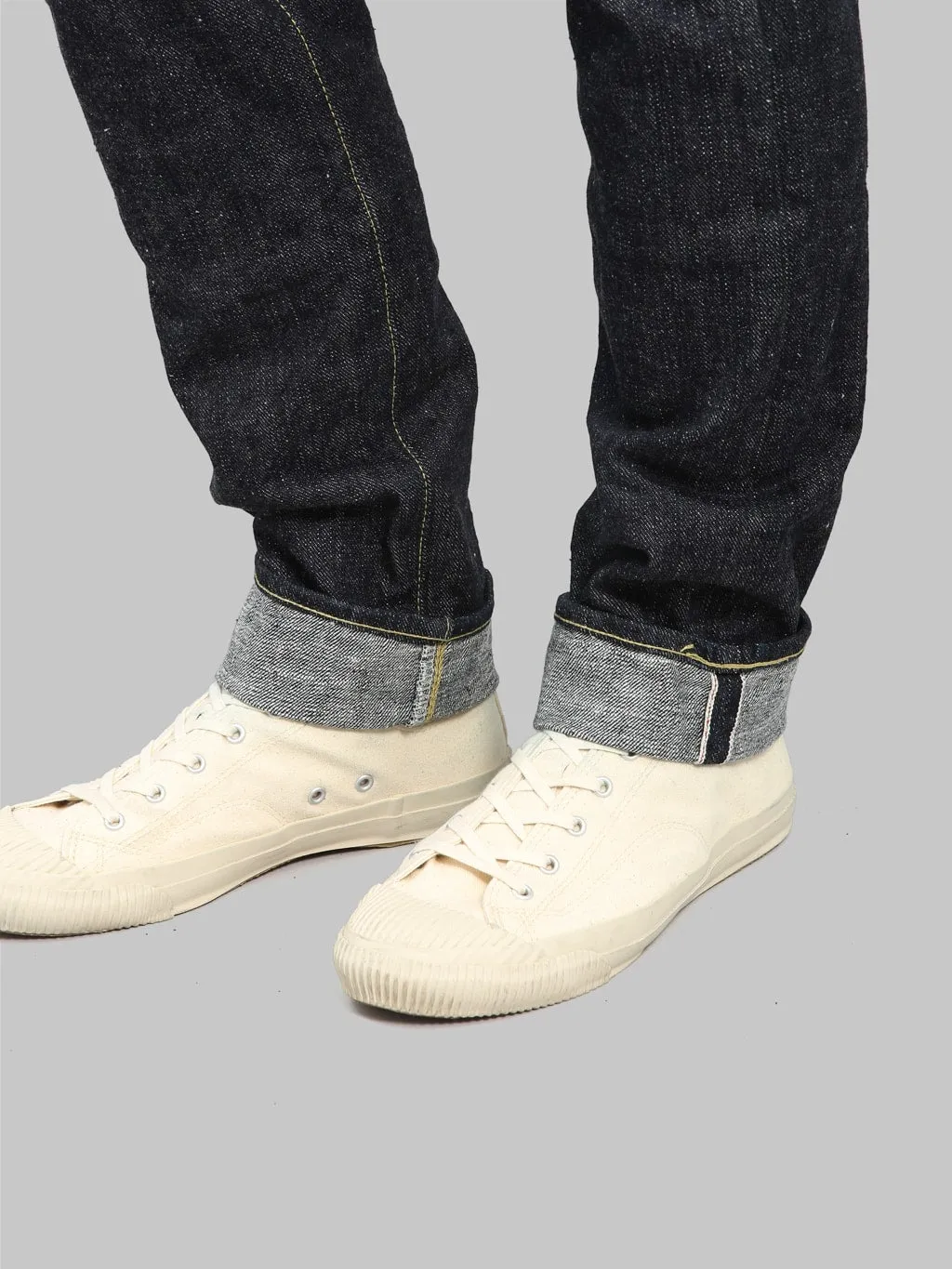 Samurai Jeans S140VXJ JIN 17oz Left Hand Twill Relaxed Tapered Jeans