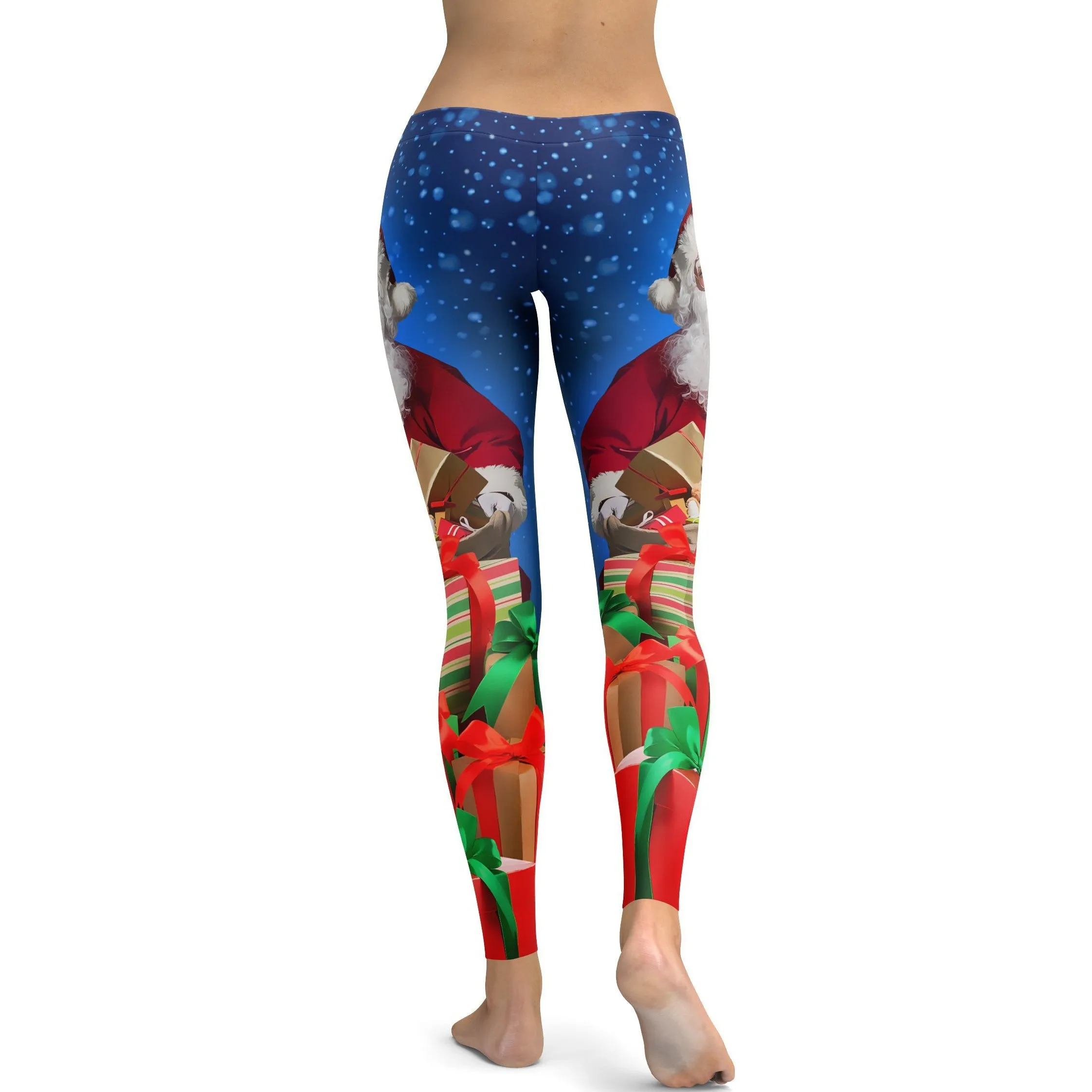 Santa & Presents Christmas Leggings