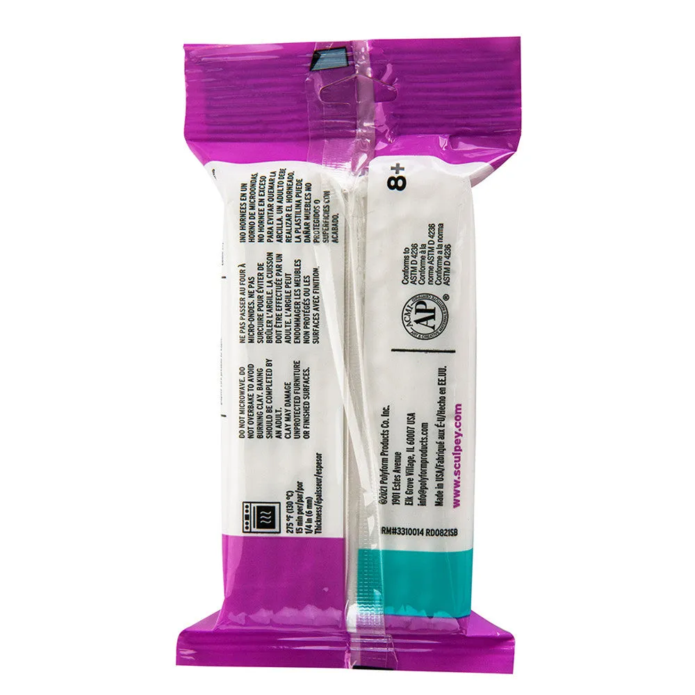 Sculpey III Polymer Clay Creative Pack - Matte White Finish, 1 lb