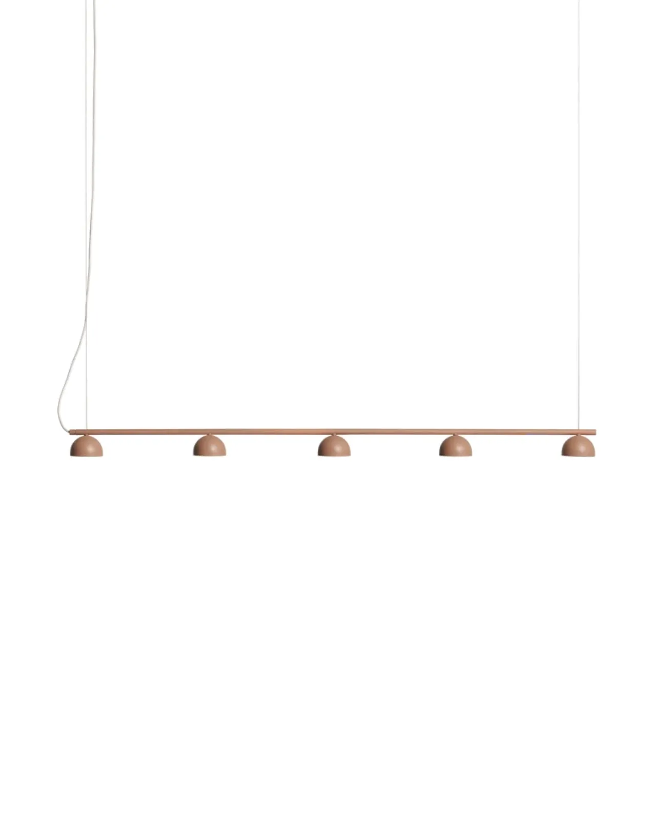 Simplistic Five Light Rail Pendant