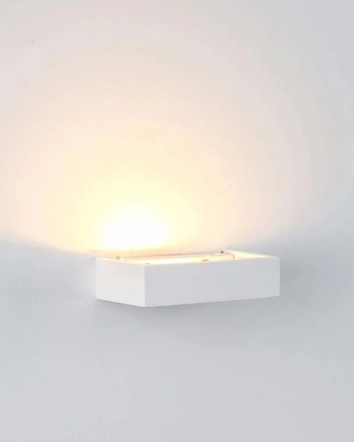 Sleek Profile White Up Wall Light | Assorted Sizes