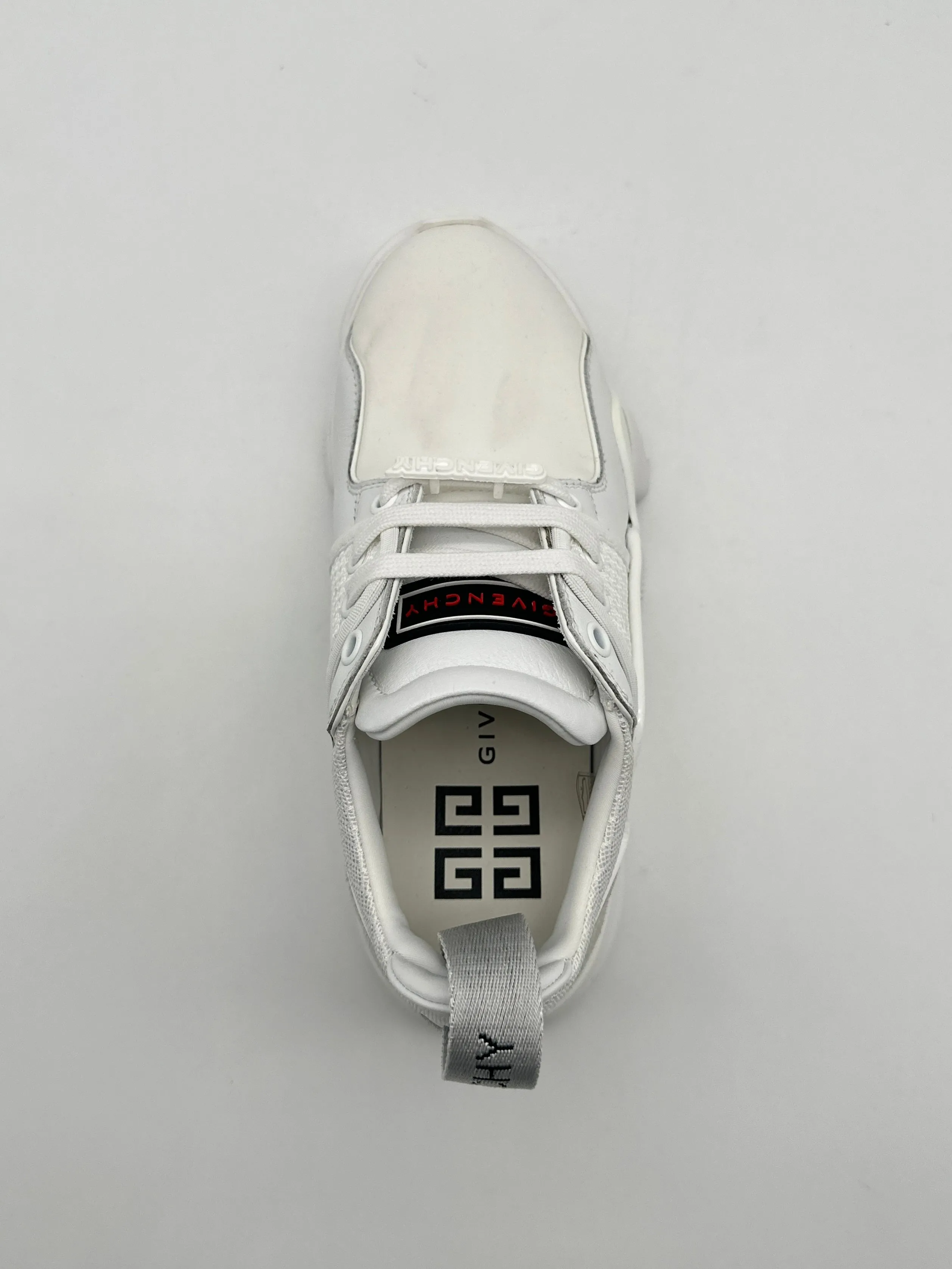 Sneaker Bassa Jaw Bianca Con Suola Scultorea