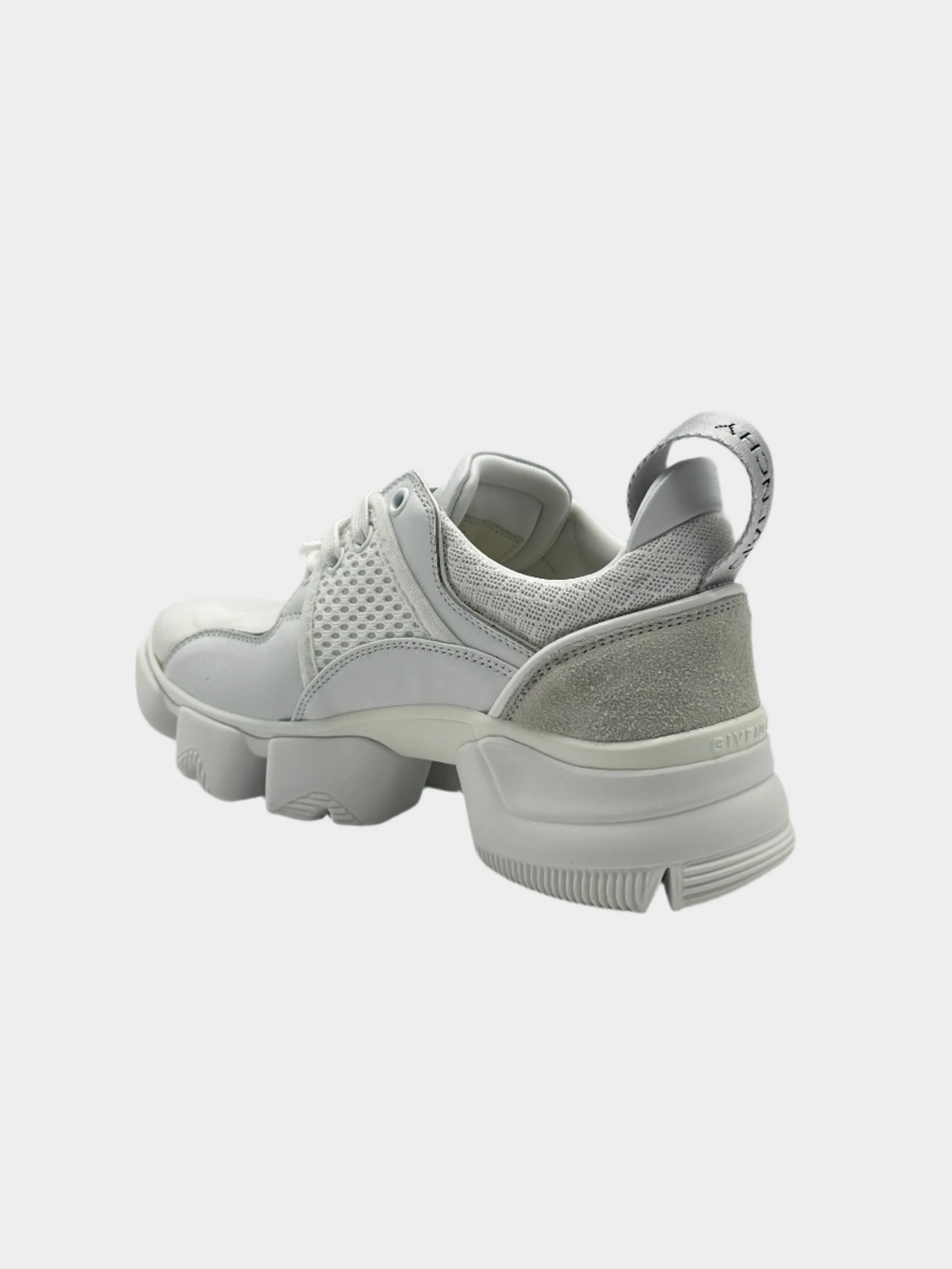 Sneaker Bassa Jaw Bianca Con Suola Scultorea