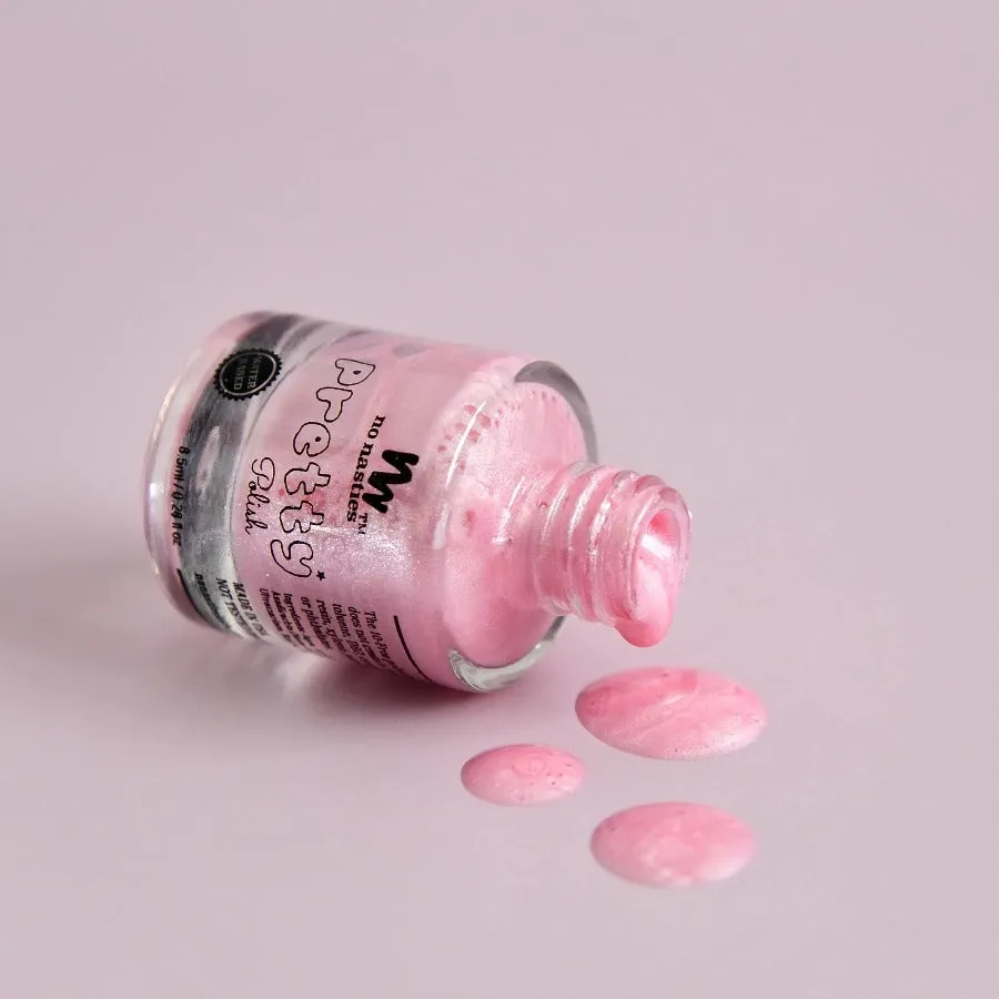 STRAWBERRY CUPCAKE Scented Scratch Off Kids Nail Polish
