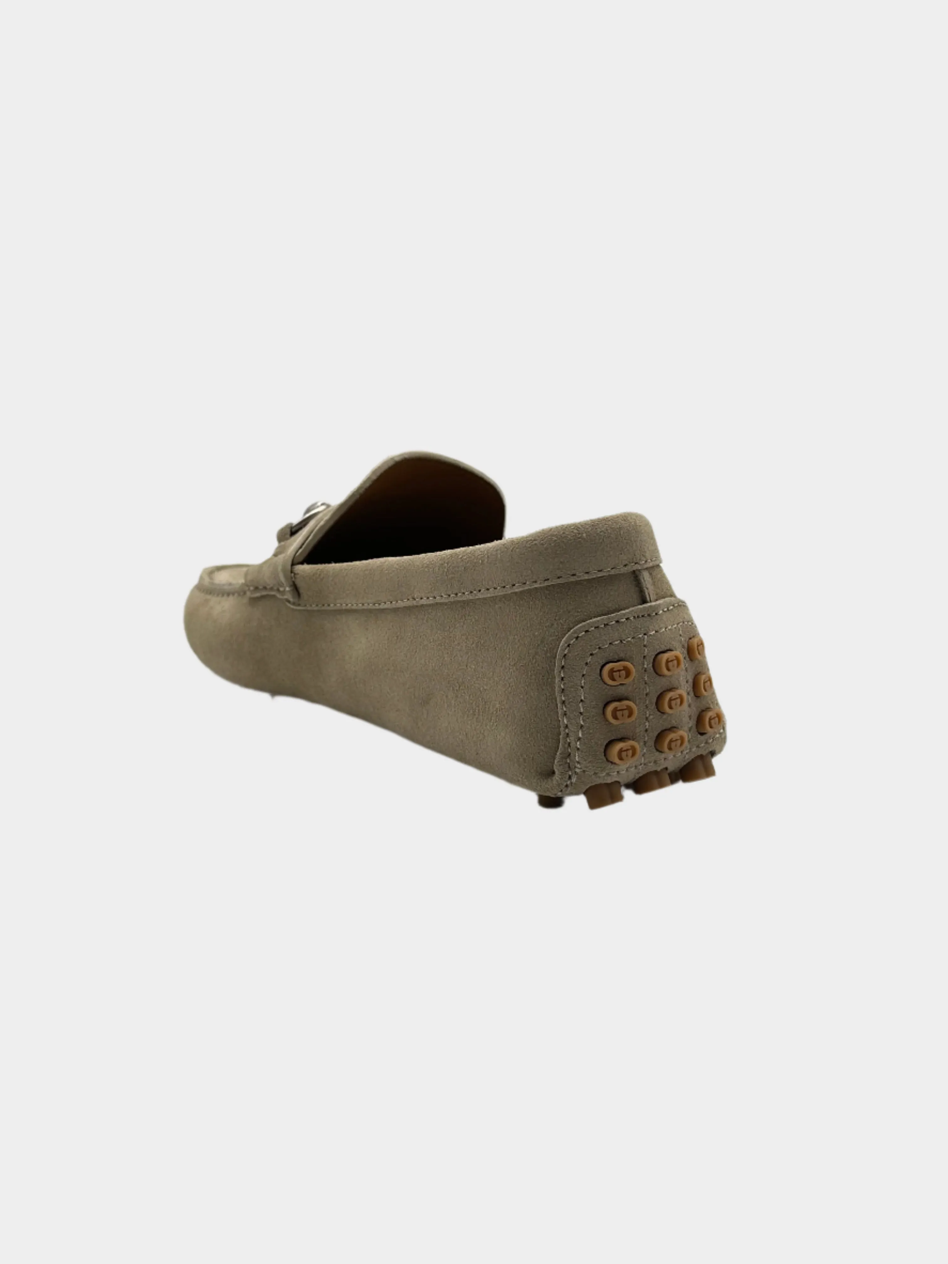 Suede Driver Loafers