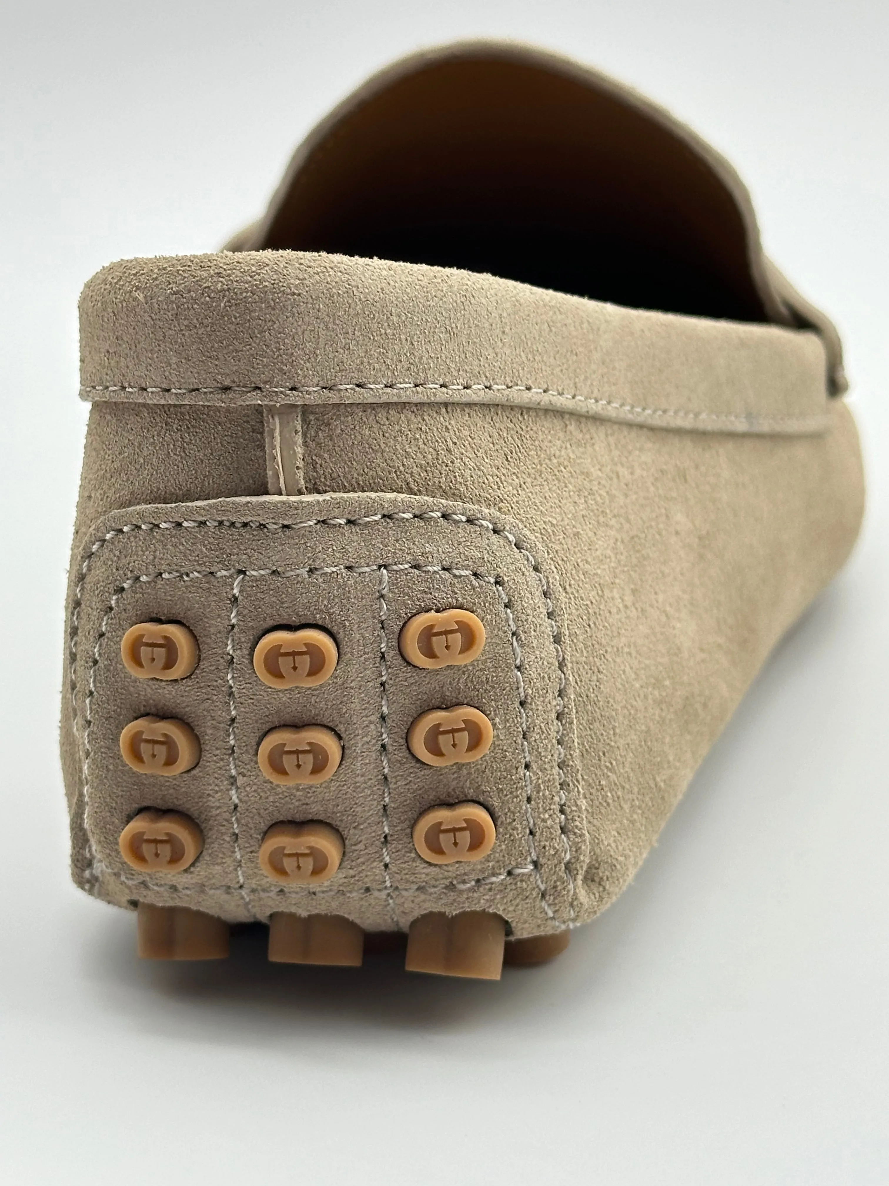 Suede Driver Loafers
