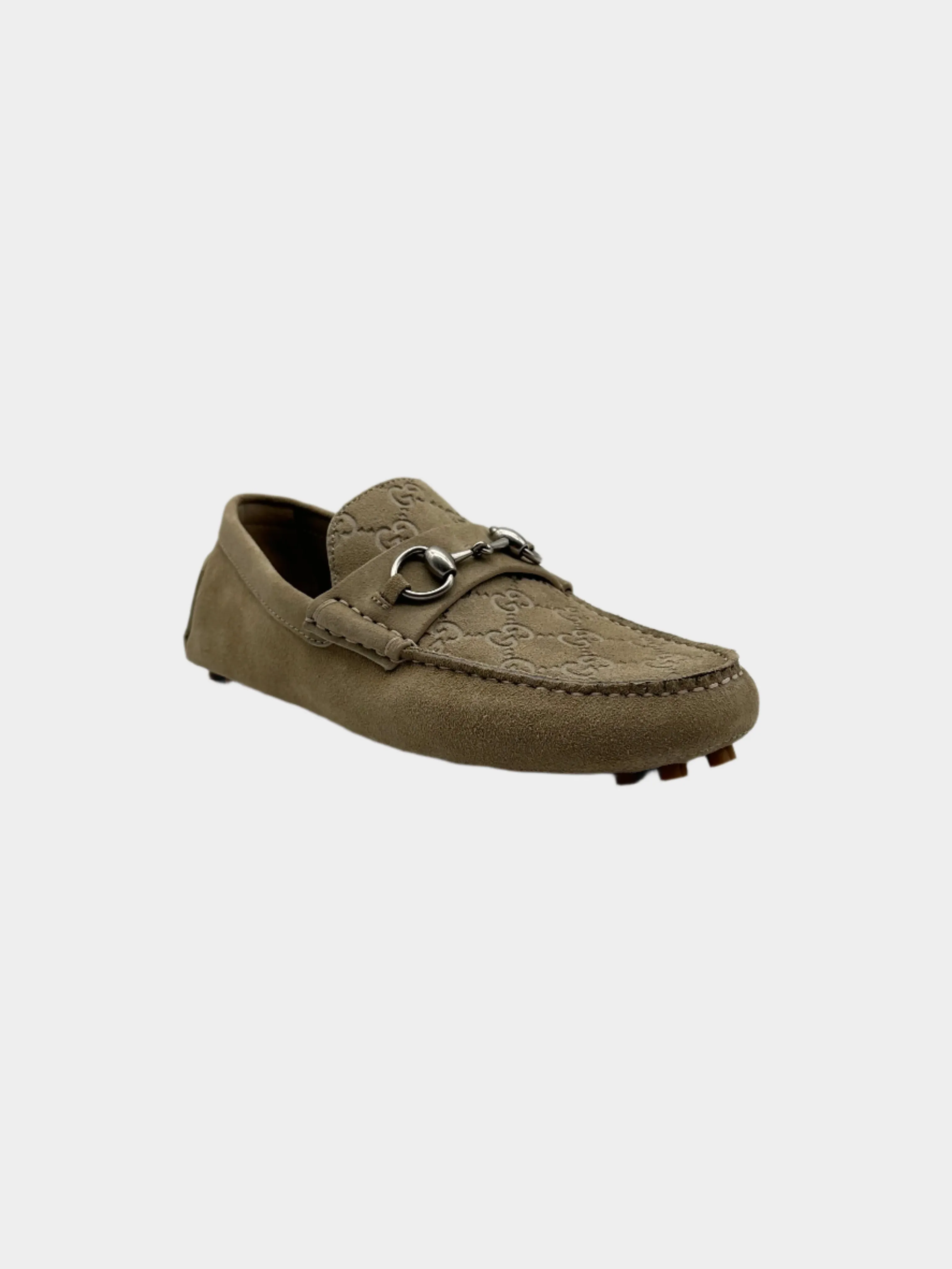 Suede Driver Loafers