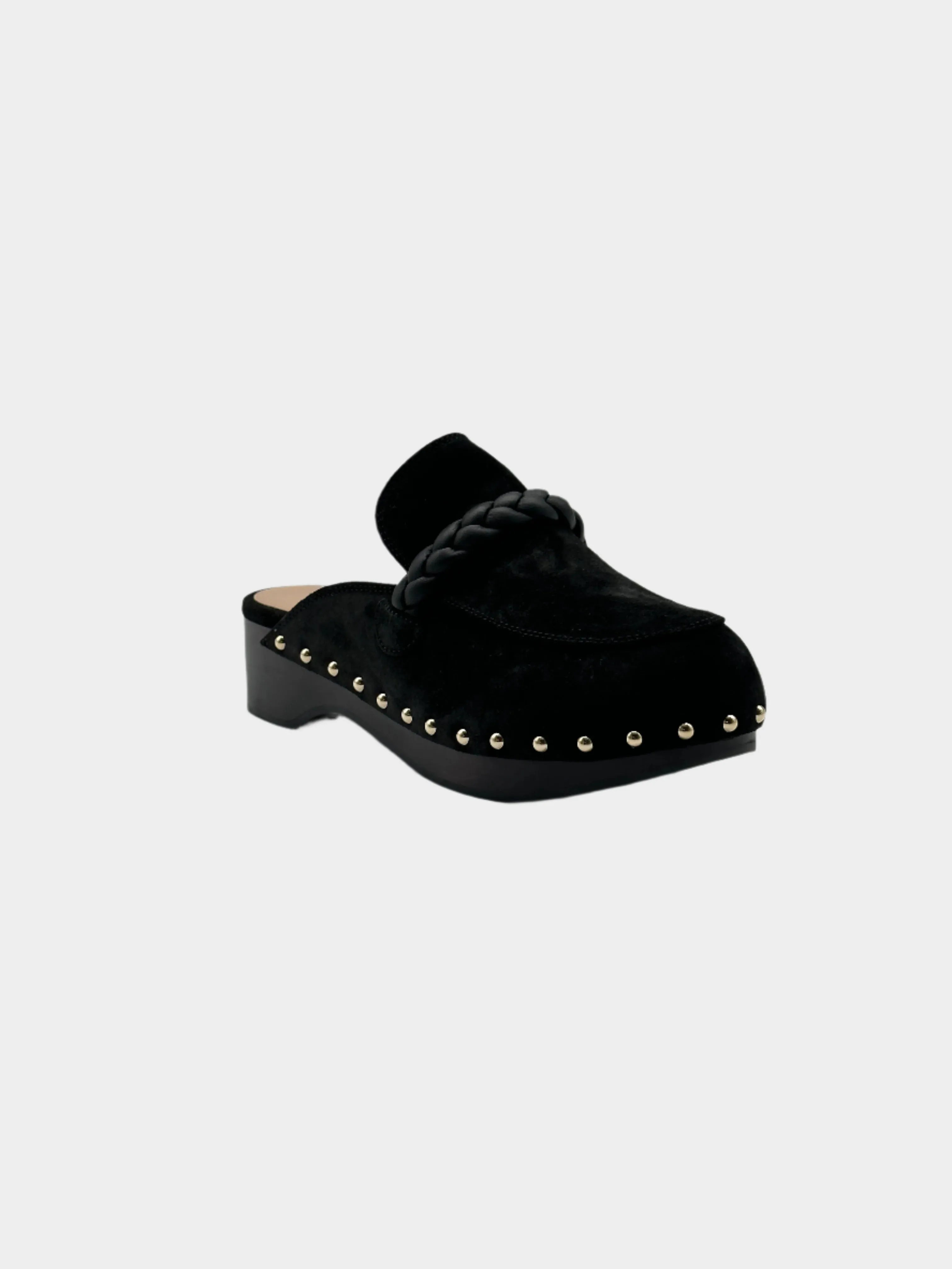 Suede Mules