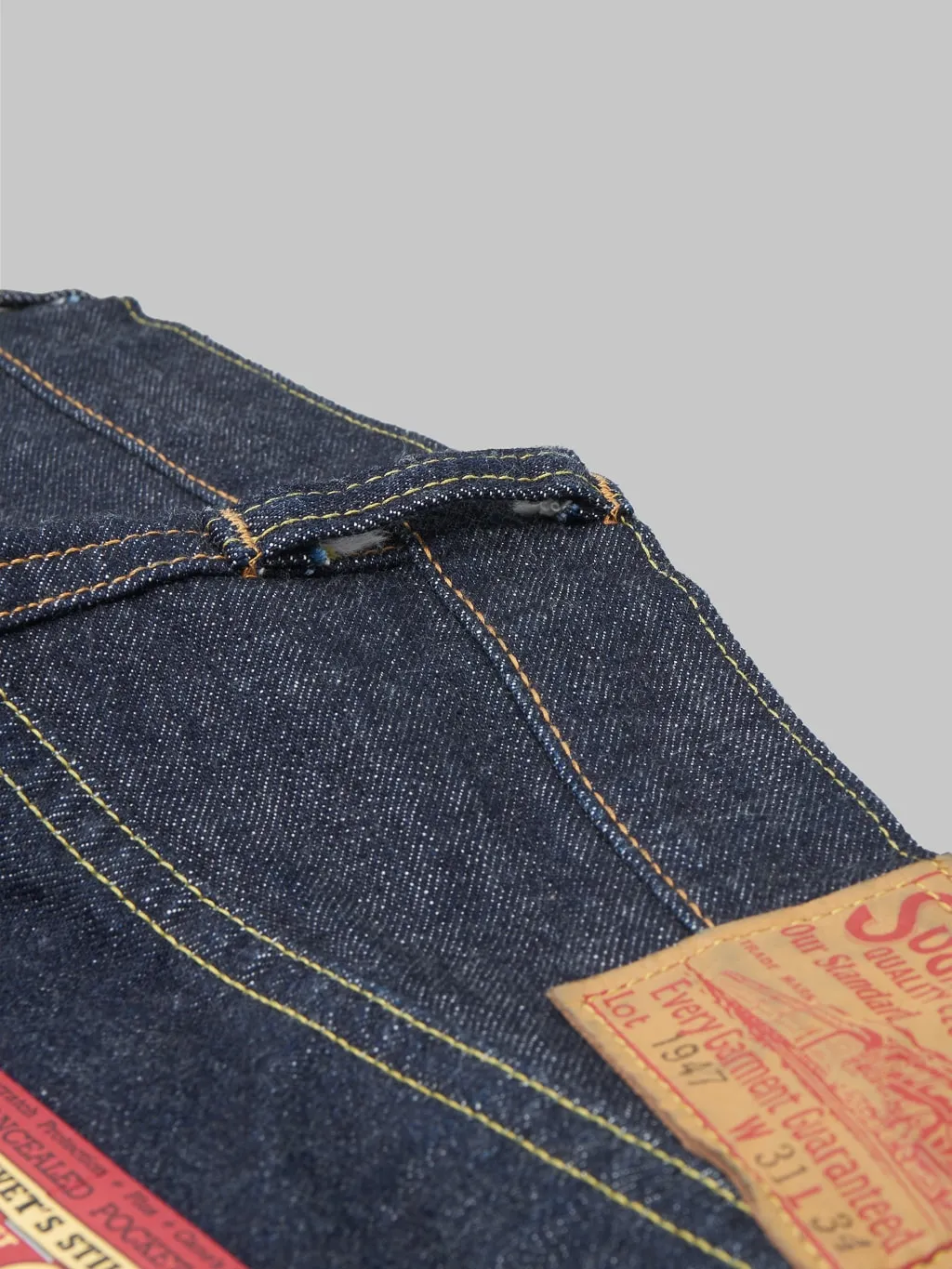 Sugar Cane 1947 Model 14.25oz Regular Straight Jeans