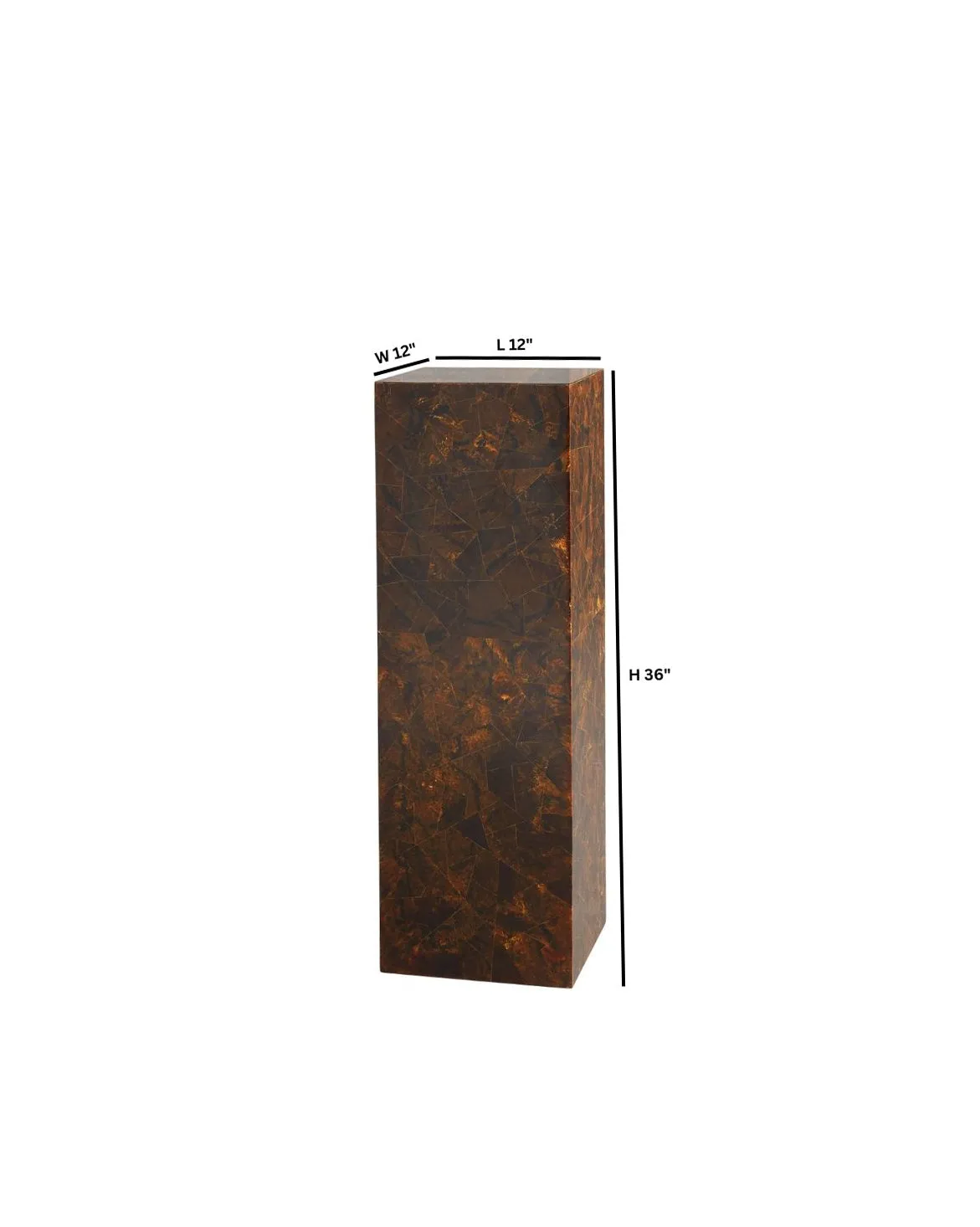 TAURUS BROWN PEDESTAL SMALL