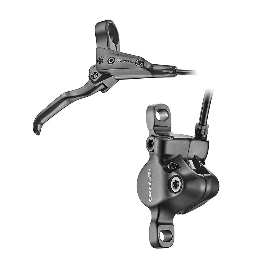 Tektro HD-M280 MTB Hydraulic Disc Brake Rear Post mount Disc: Not included 305g Black
