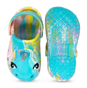 Tie Dye Unicorn Clog Shoe