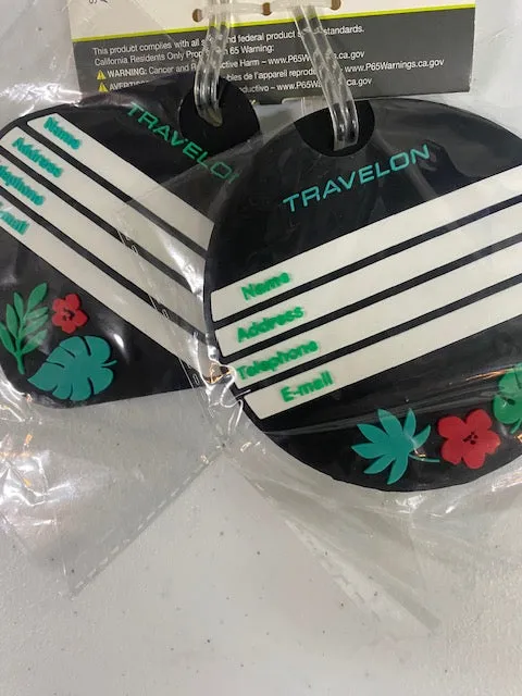 Travelon Lizard and Fauna Luggage Tags