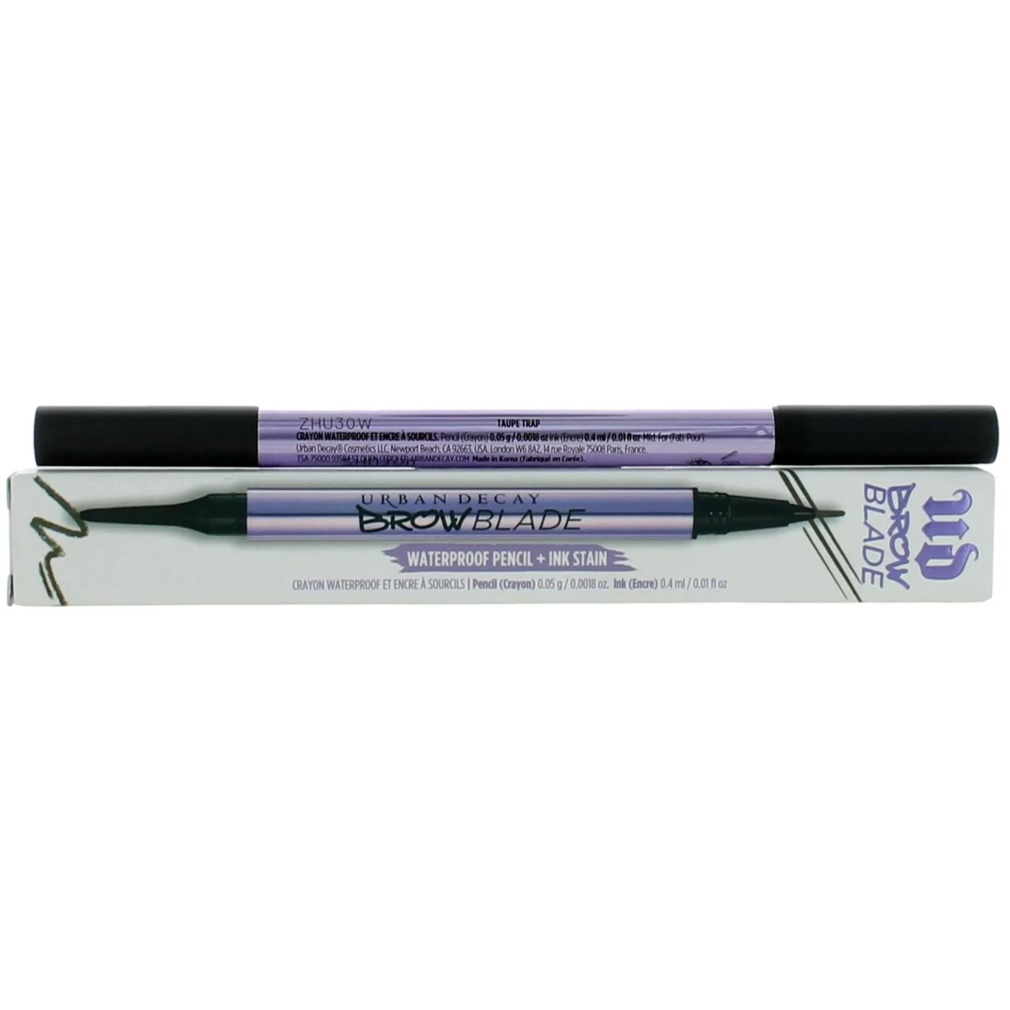 Urban Decay Women's Pencil and Ink Stain - Brow Blade Vegan, Taupe Trap, 0.01 oz