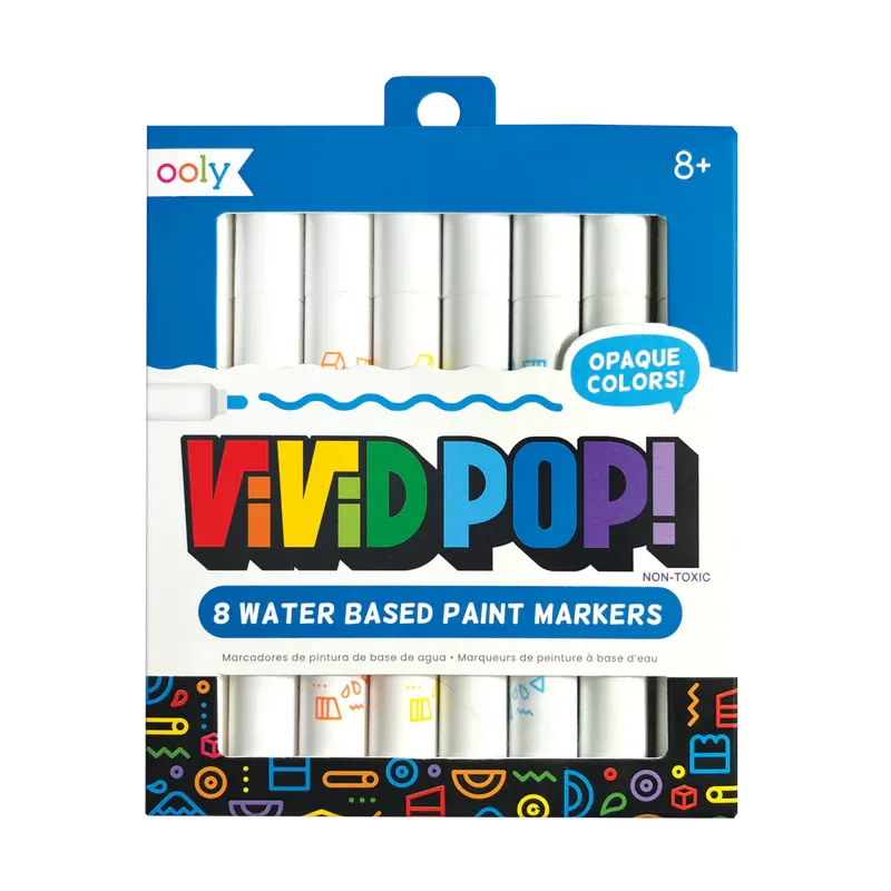 Vivid Pop! Water Based Paint Markers