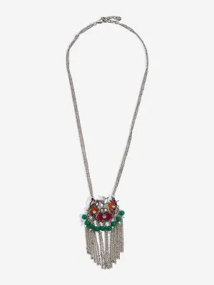 Westside Accessories Multicolour Floral Necklace