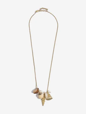 Westside Accessories Multicolour Shells Pendant Necklace