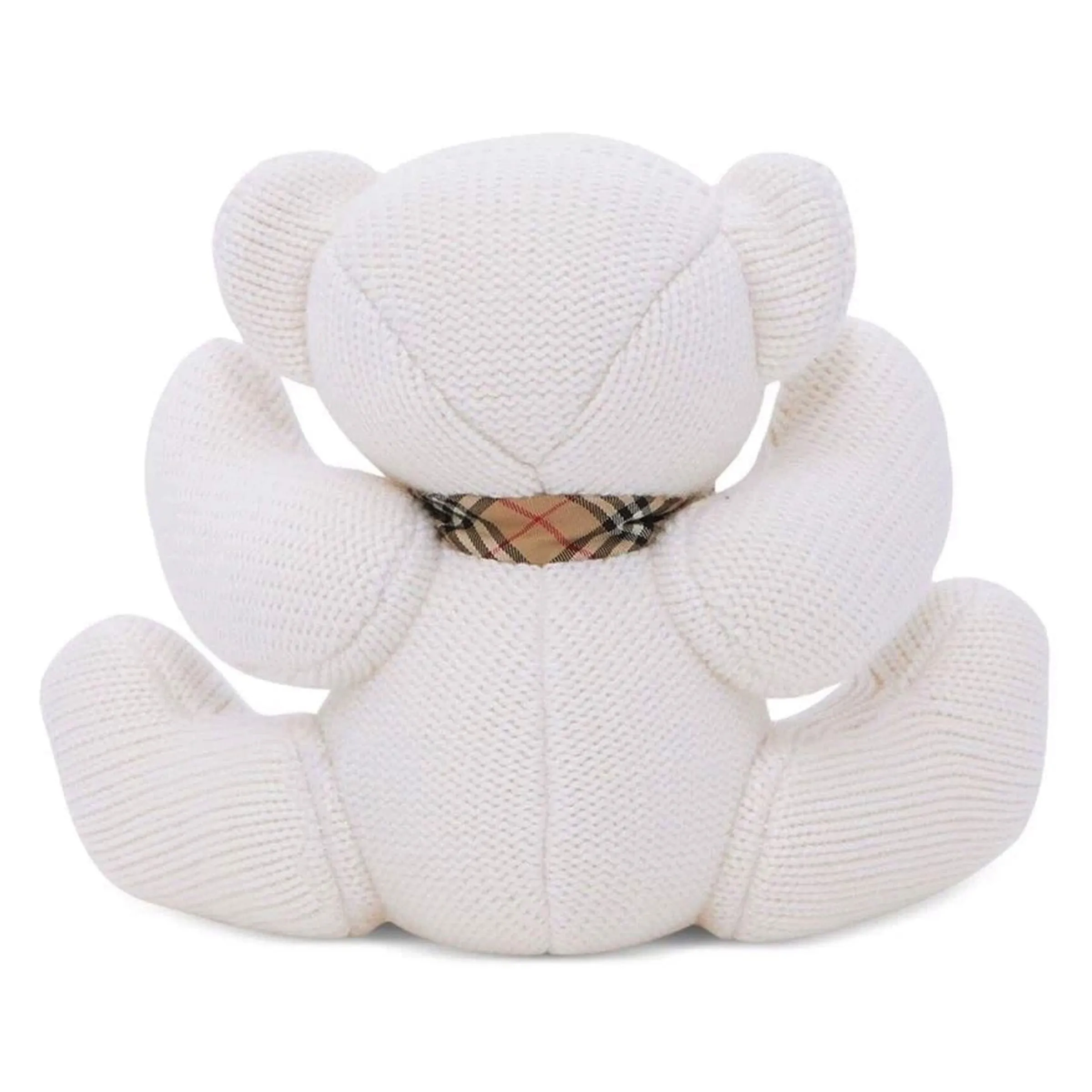 White Thomas Bear Rattle