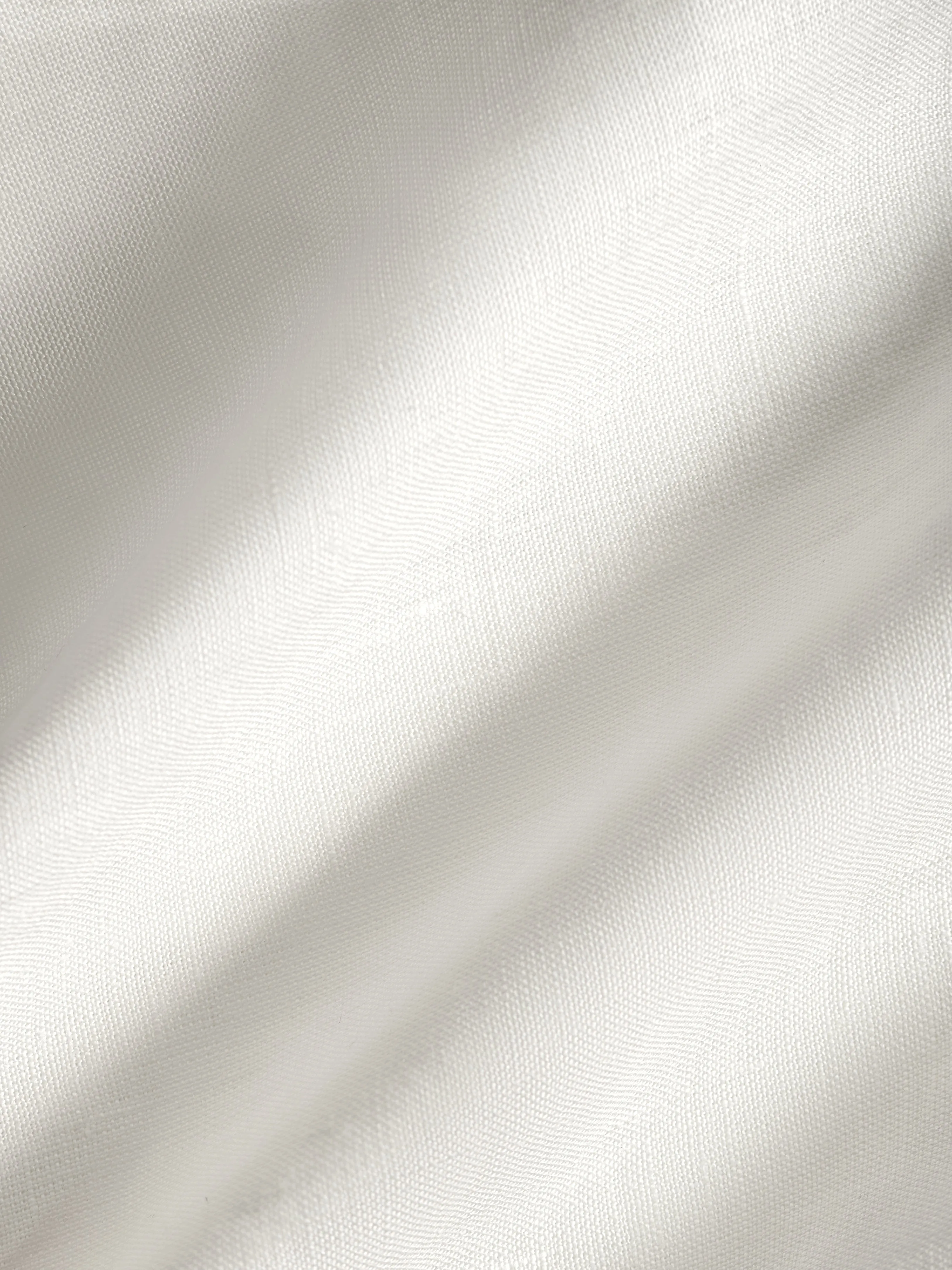 Womens Aloe Linen Trousers—off-white