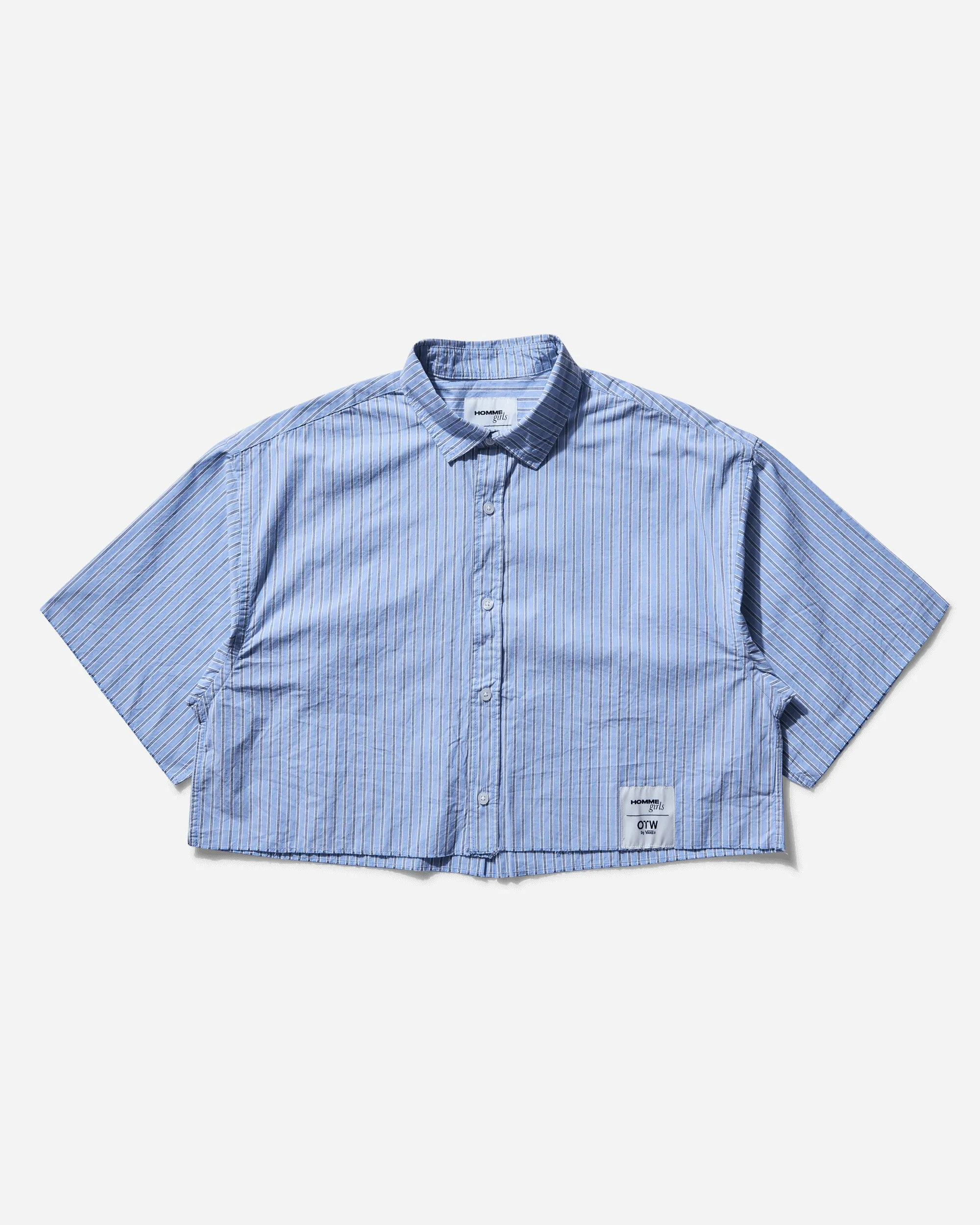 Women's HommeGirls Crop Shirt Azurine